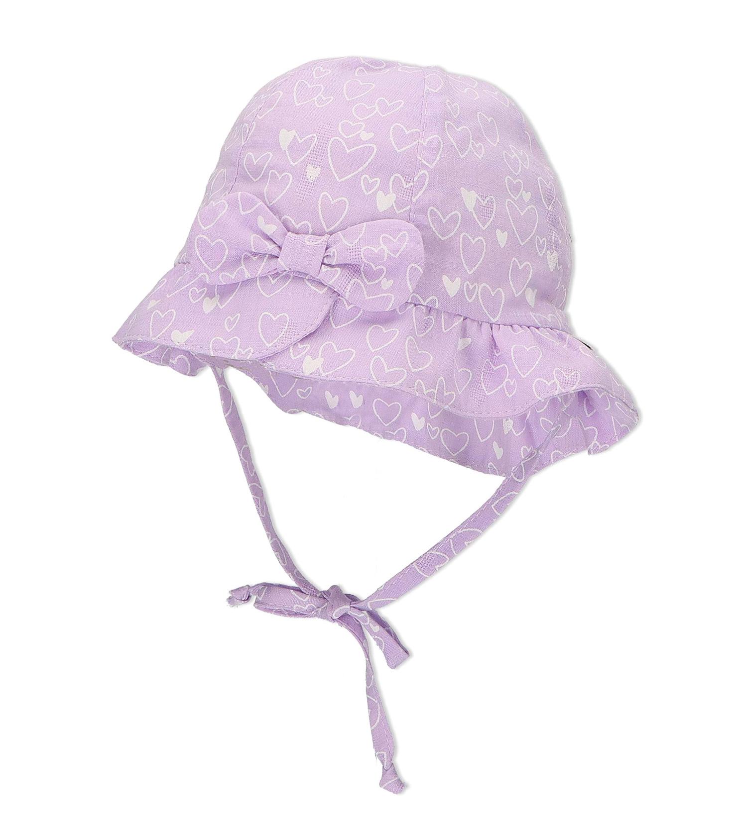Buy Sterntaler Girl Herzi's Hat 37 in Lilac - Stylish & Comfortable for Kids | International Shipping - Buy Online on GoSupps.com