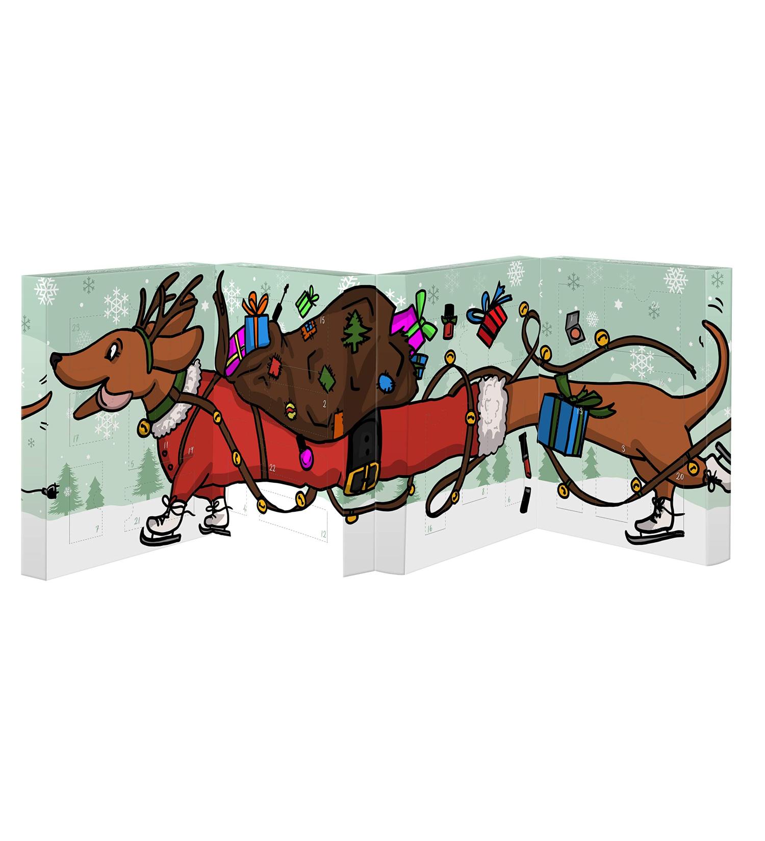 Buy Boulevard de Beaut Beauty Advent Calendar for Dachshund Lovers - 350g | International Shipping Available - Buy Online on GoSupps.com