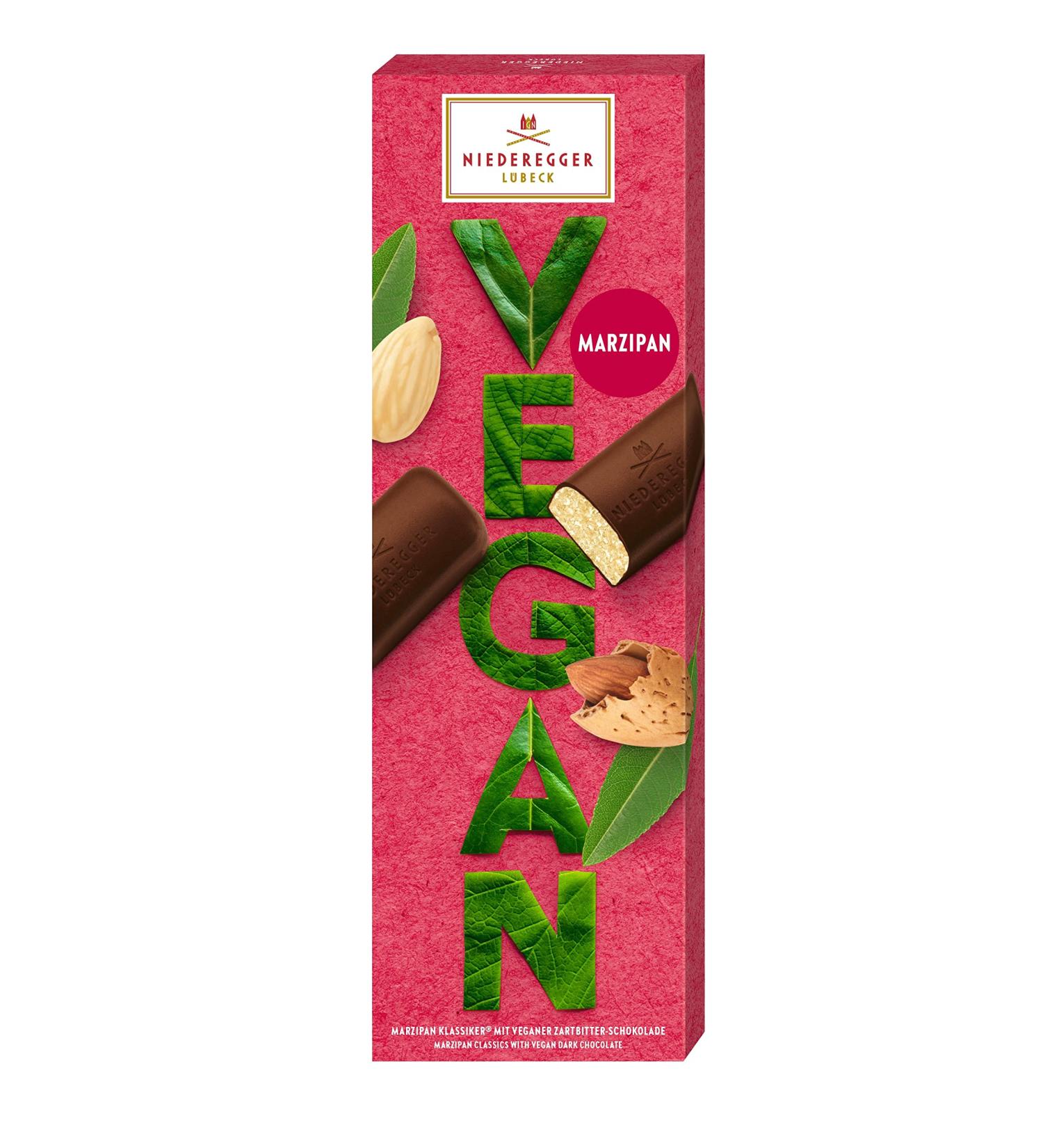 Niederegger Vegan Dark Chocolate Coated Marzipan 100g