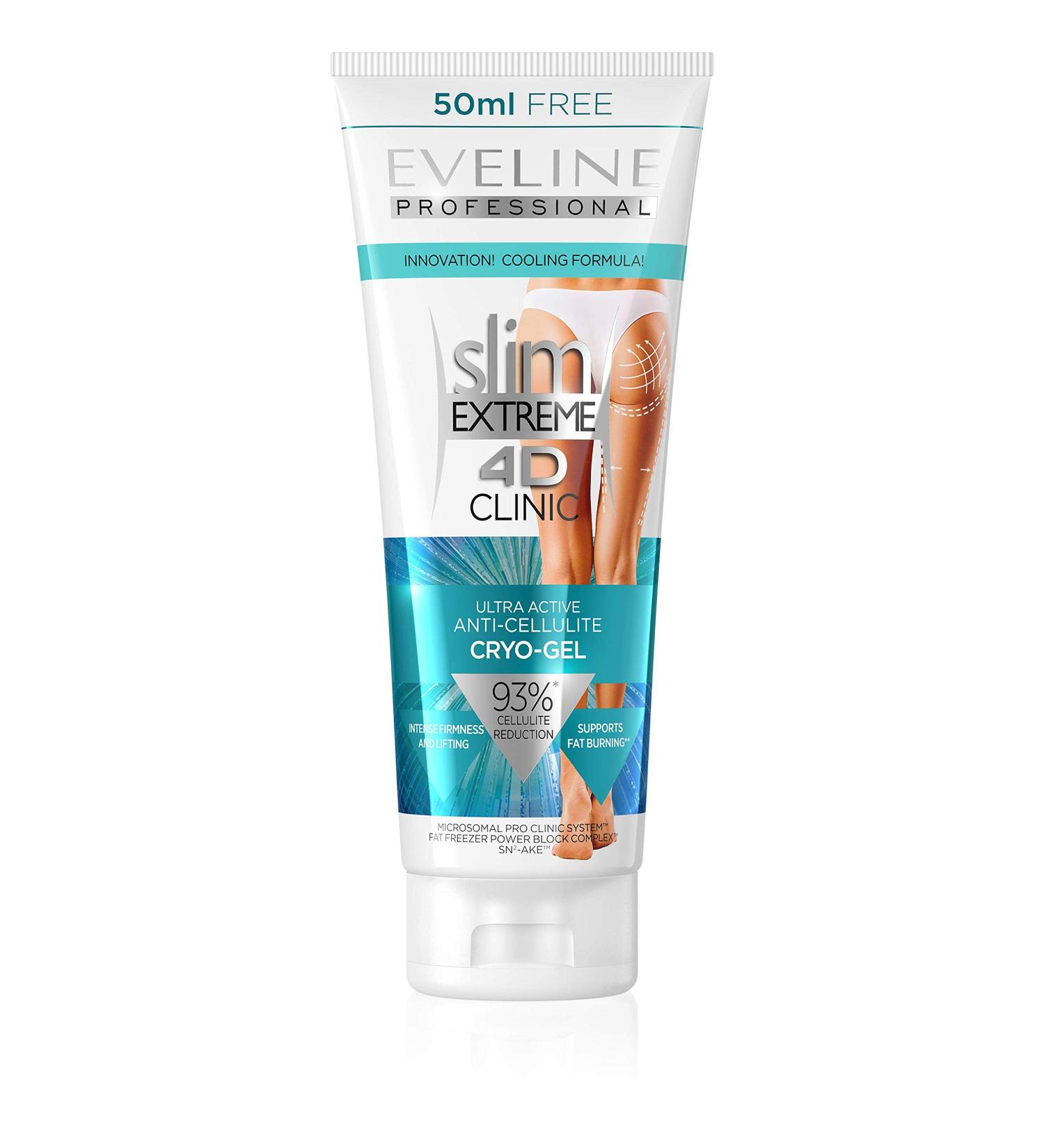 Slim Extreme 4D Clinic Ultra Active Anti Cellulite Cryo Gel Cooling Formula