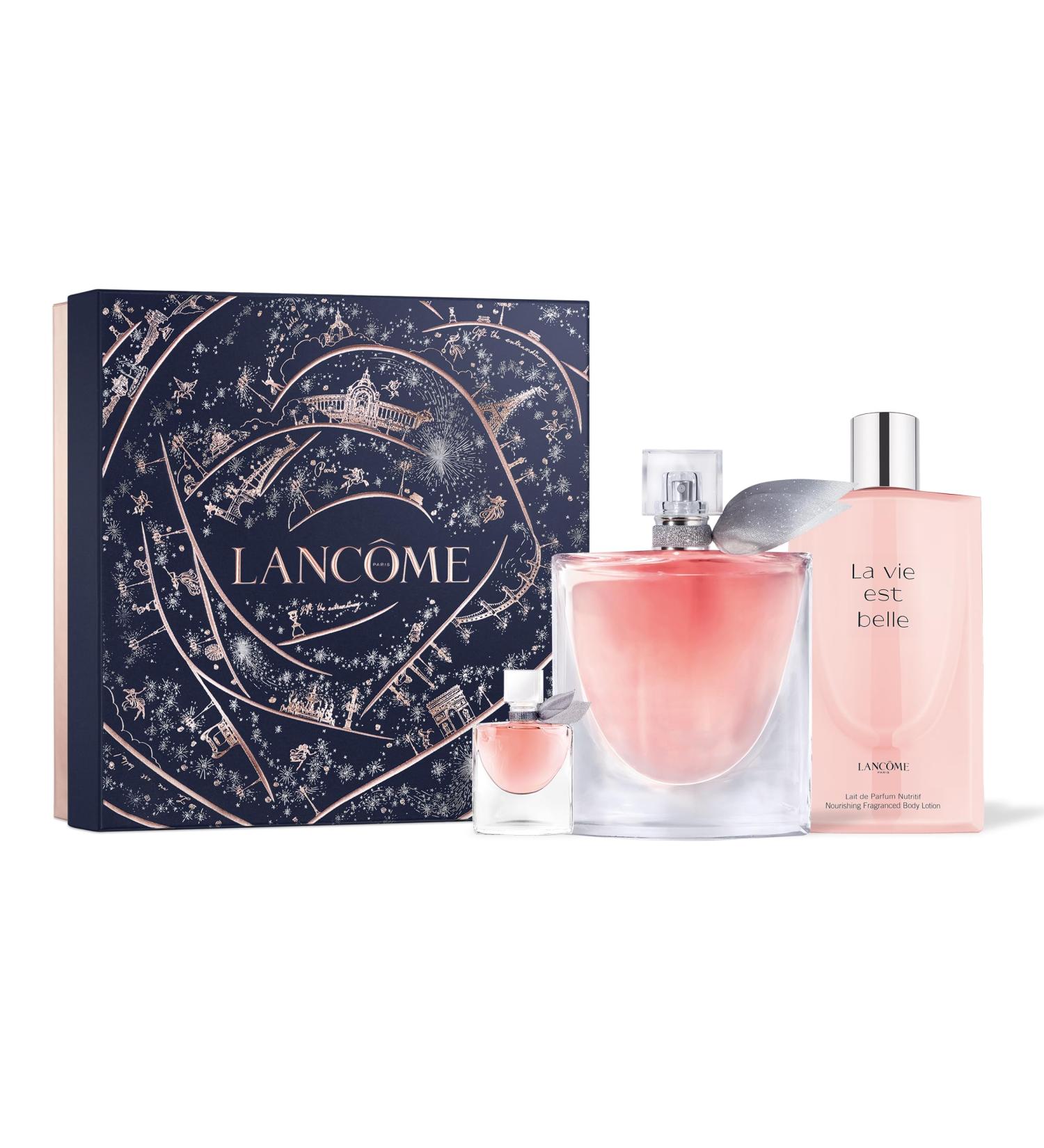 Lanc me La Vie Est Belle Inspirations Perfume Gift Set - Full Size Eau de Parfum Mini Eau de Parfum & Scented Body Lotion - Limited Edition - Buy Online on GoSupps.com