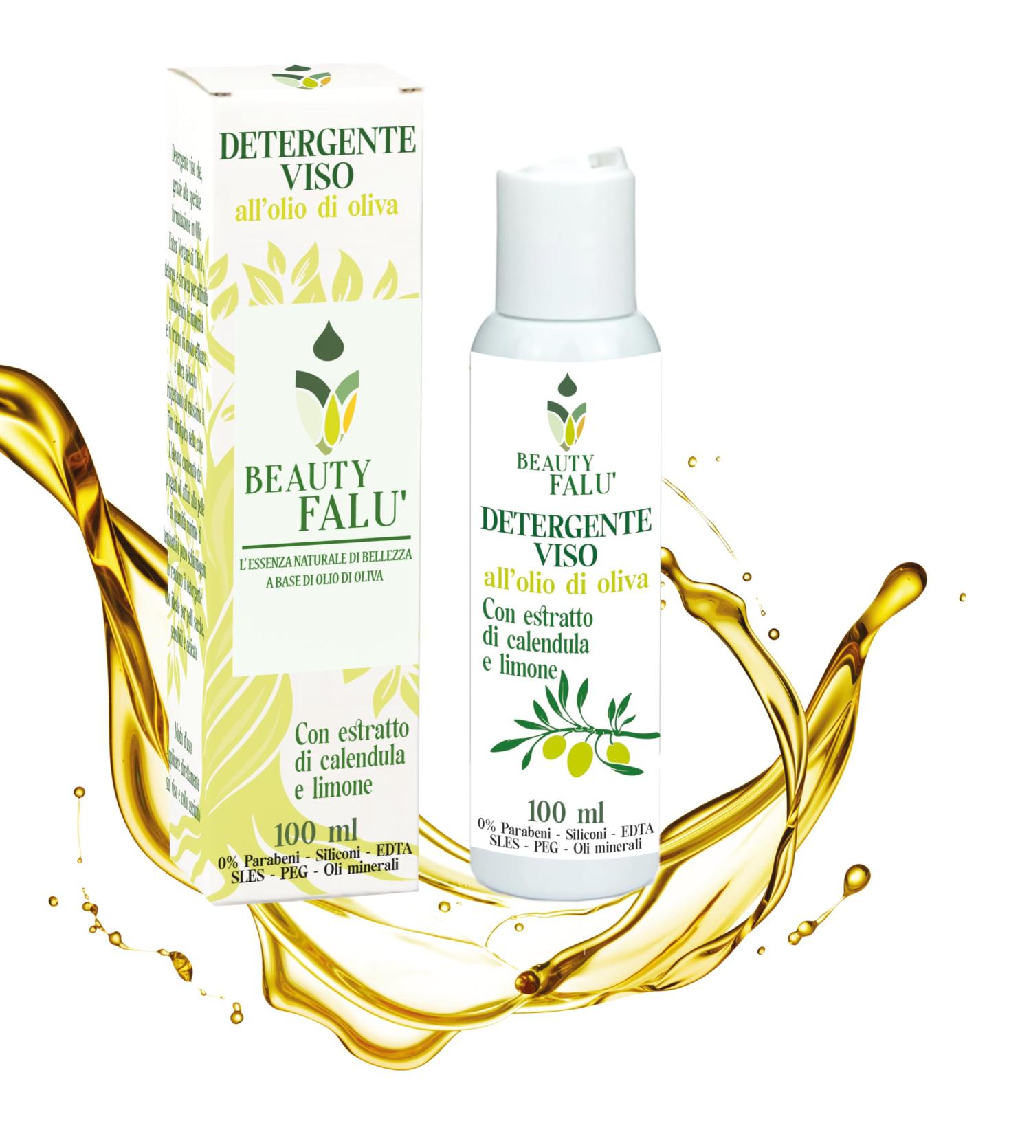 Facial cleanser for oily and normal skin - nourishing and revitalizing with extra virgin olive oil - 100 ml - Cleansing milk - Gentle face and eye makeup remover - Buy Online on GoSupps.com