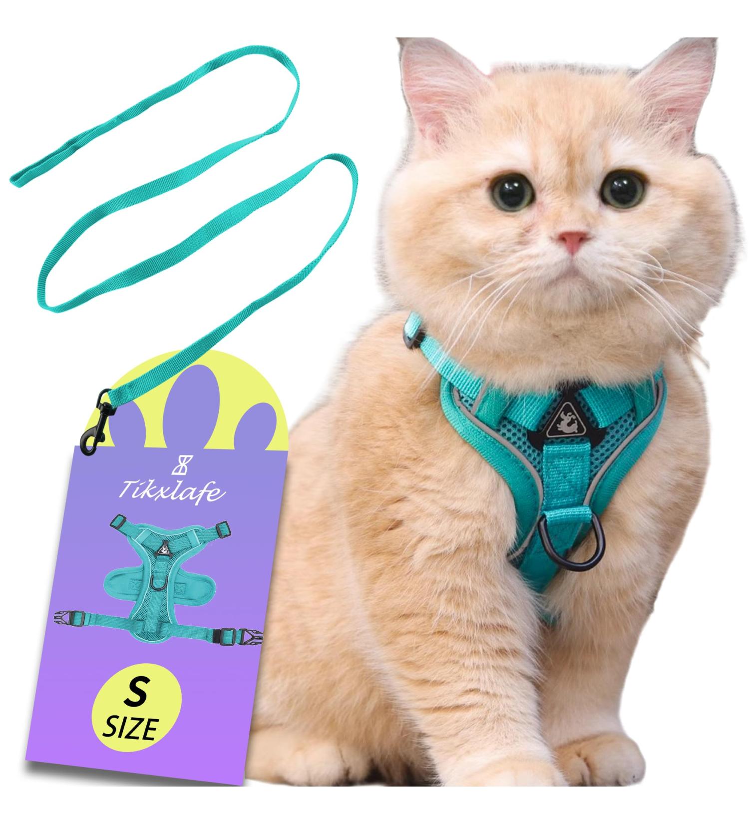 Buy Tikxlafe Cat Dishes with 150 cm Leash Adjustable Polyester Cat Linen Set for Kittens (Blauer See Size S) | International Shipping - Buy Online on GoSupps.com