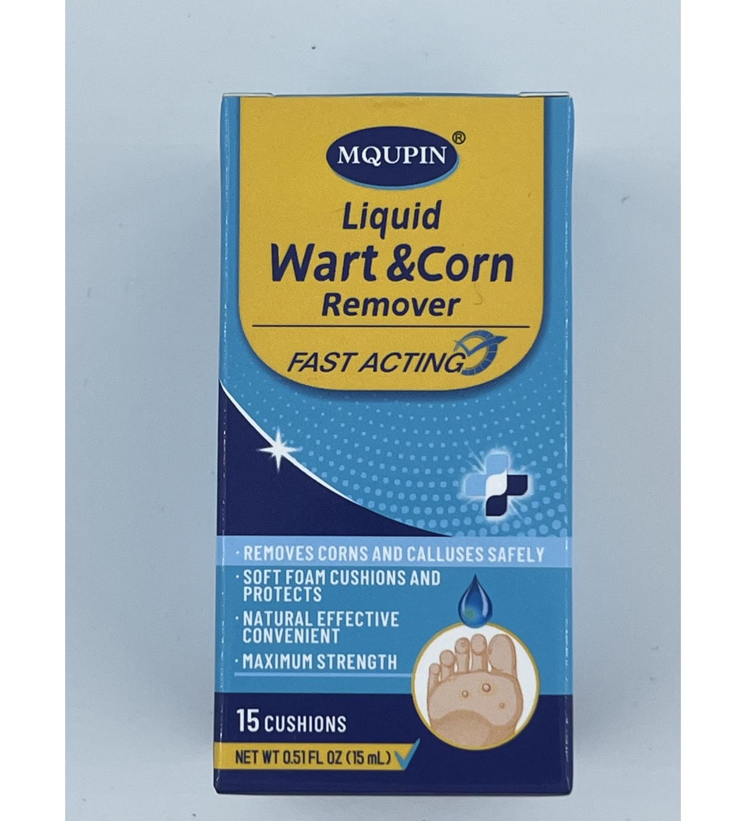 Wart Remover Liquid - Maximum Strength Formula for Plantar & Common Warts | Safe & Natural | 20ml - Buy Online on GoSupps.com