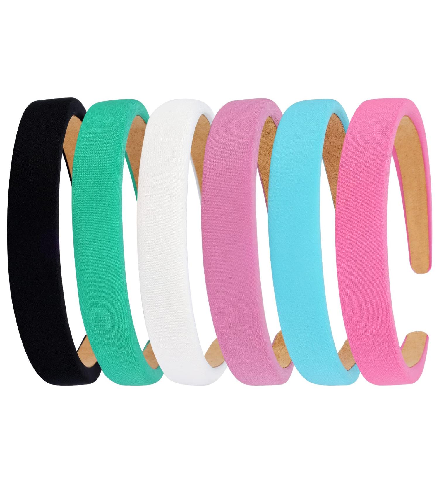 ZLSPTK 6Pcs Non Slip Women's Headbands - Thin Hair Hoops for Face Washing - Fashion Accessories for Girls and Teens - Solid Simple Headbands - Buy Online on GoSupps.com