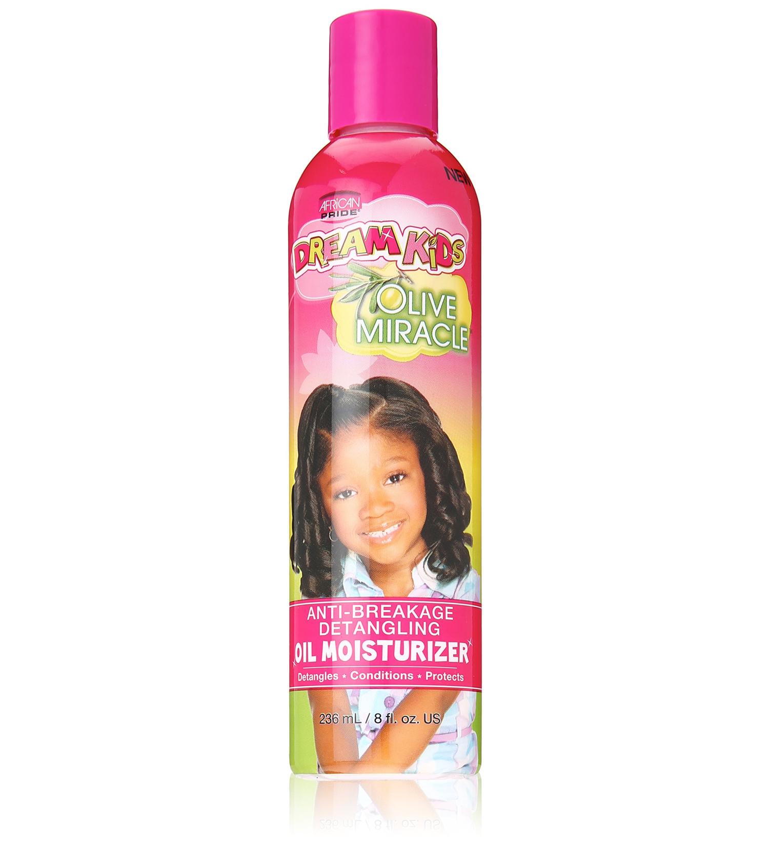 African Pride Dream Kids Olive Miracle Anti-Breakage Detangling Oil Moisturizer 8 Oz - Buy Online on GoSupps.com