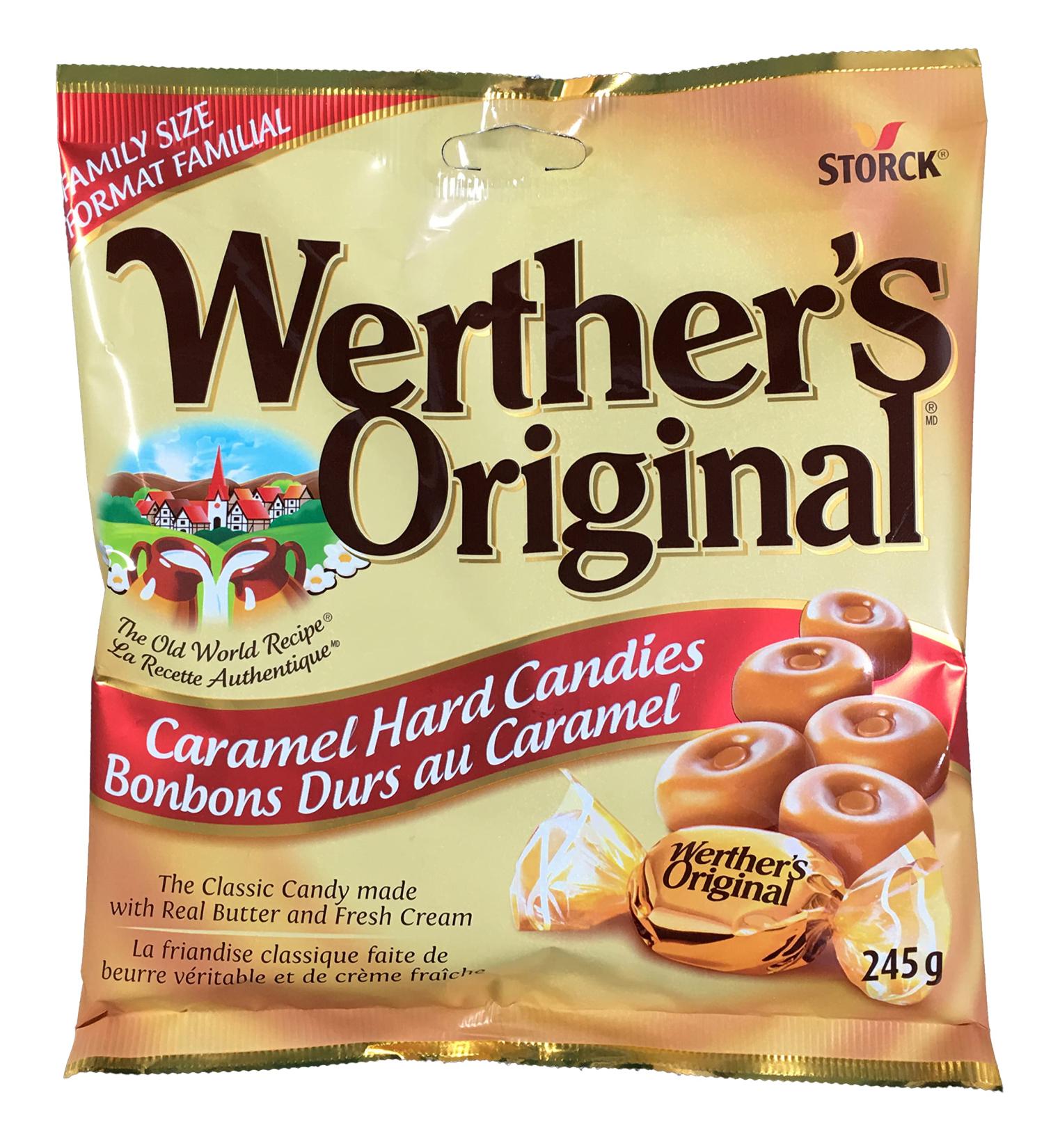 Werthers Original Caramel Hard Candies 245 g