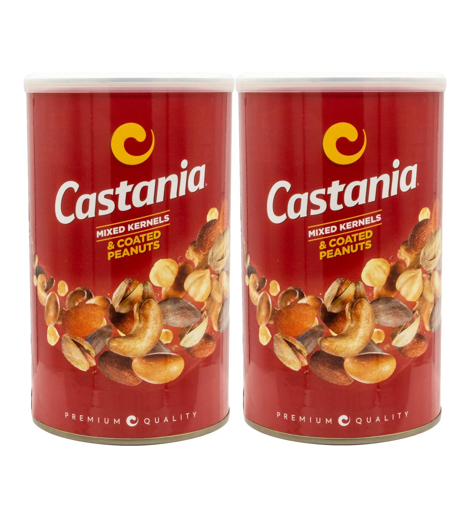 Castania Oriental premium nut mix with coated peanuts in a set of 2 to 450 g - Buy Online on GoSupps.com