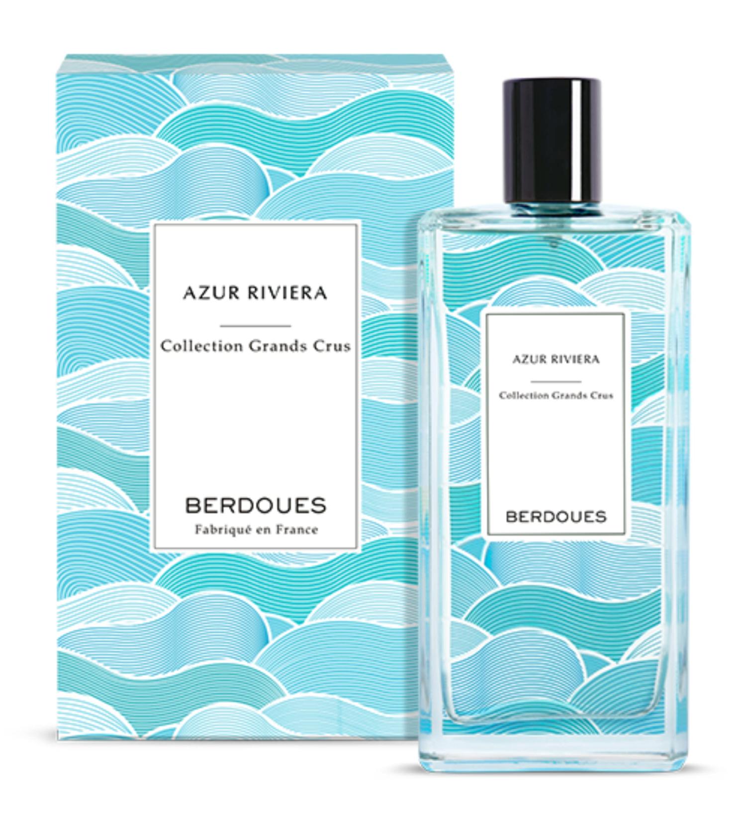 Grands Crus Azur Riviera Eau de Parfum | Aquatic Scent Made in France | Fragrance for Men & Women | Premium Quality Ingredients 3.4 Fl Oz (Pack of 1) - Buy Online on GoSupps.com