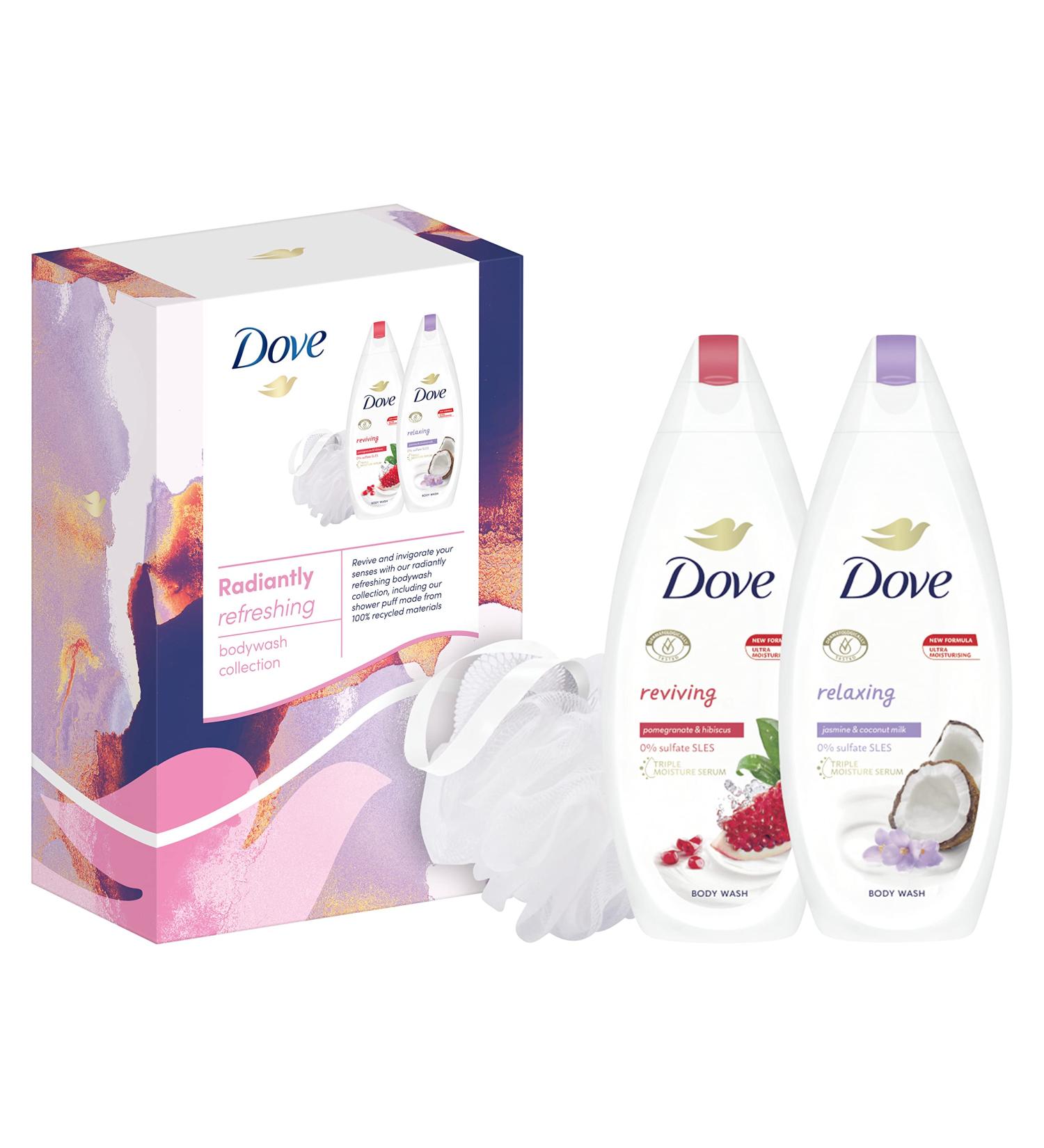Dove Radiantly Refreshing Bodywash Collection - Shop Now for Smooth and Hydrated Skin - Buy Online on GoSupps.com