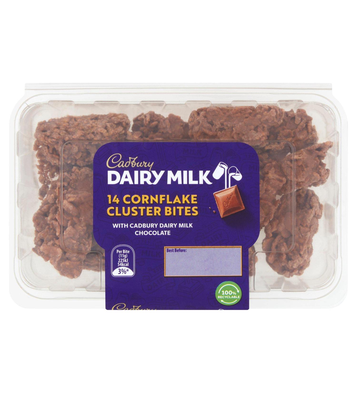 Cadbury Dairy Milk 14 Cornflake Cluster Bites