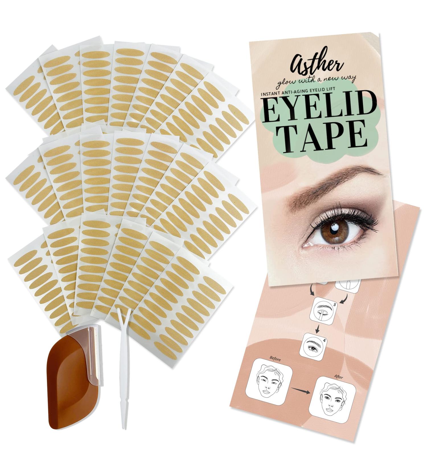 600 Natural Invisible Eyelid Tape - Instant Eyelid Lifter Strips for Sagging Eyes - Youthful Look in Seconds - Buy Online on GoSupps.com