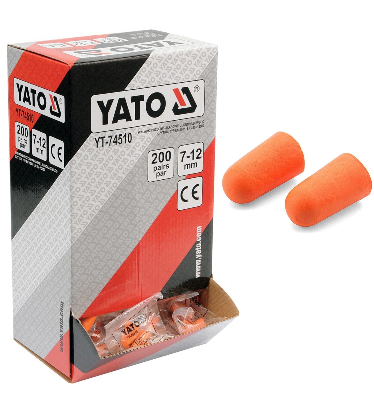 Premium Foam Ear Plugs 34DB 200 Pairs for Ultimate Noise Reduction | International Shipping - Buy Online on GoSupps.com