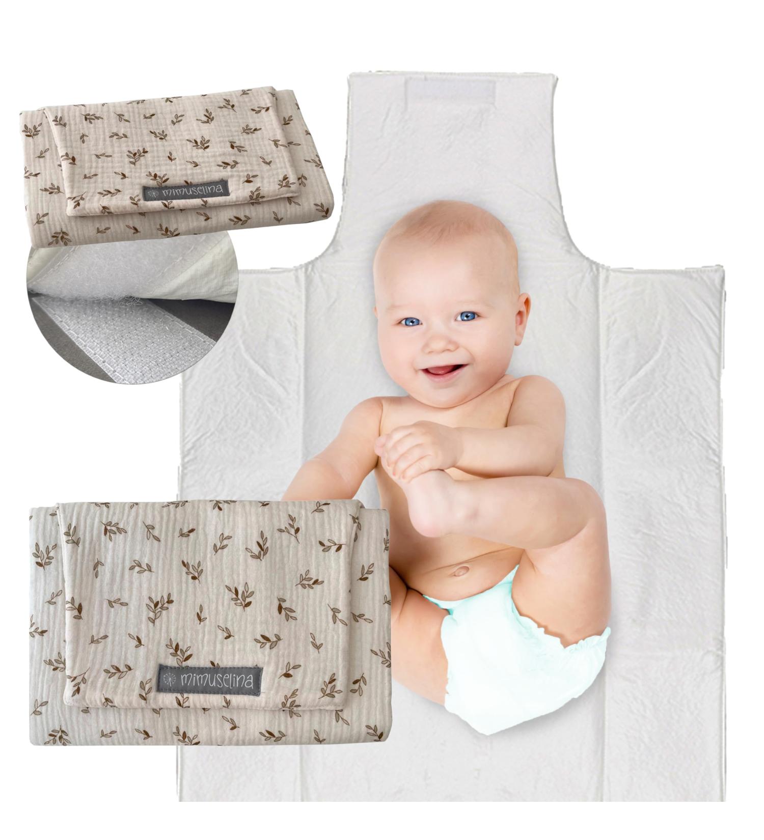 Buy Mimuselina Portable Diaper Wrap Pad - Dirt & Repellent Changing Pad Foldable & Ideal for Travel - Buy Online on GoSupps.com