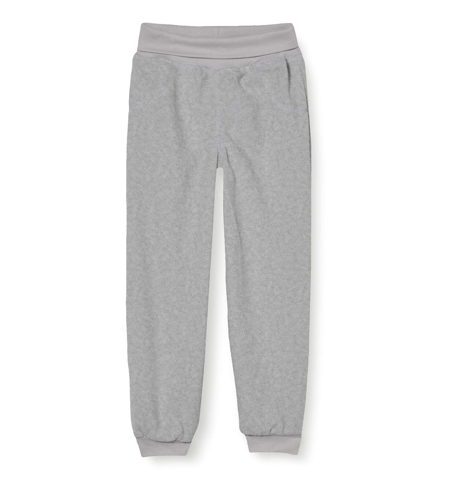 Playshoes Unisex Kid's Fleece-Pumphose Baby Pants 80 Grey/Melange | Cozy and Stylish Toddler Bottoms - Buy Online on GoSupps.com