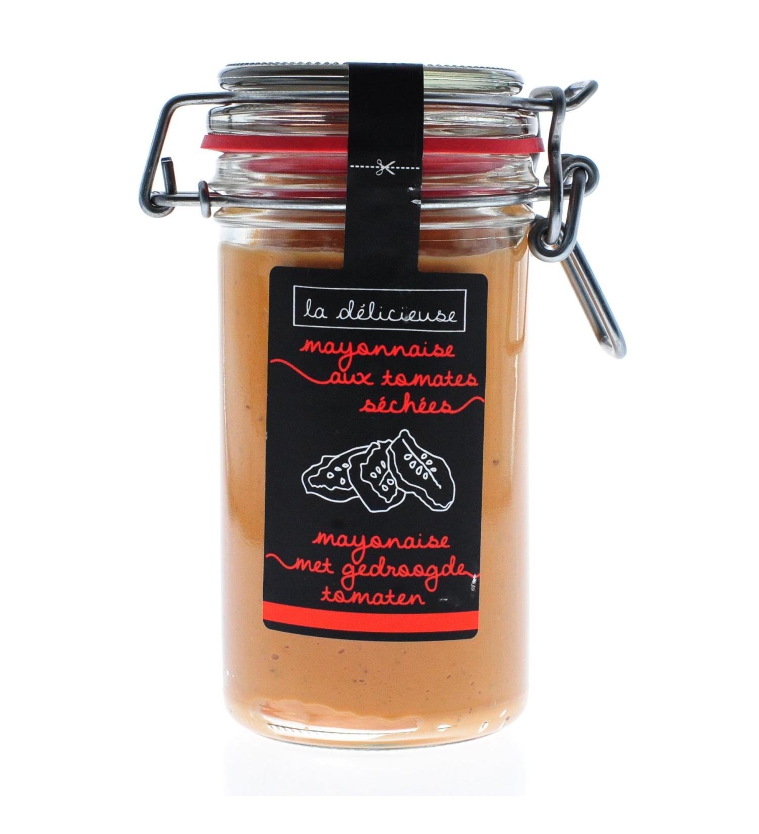 La D licieuse super tasty premium Delikatess mayonnaise from a Belgian family business dried tomatoes 250 ml - Buy Online on GoSupps.com