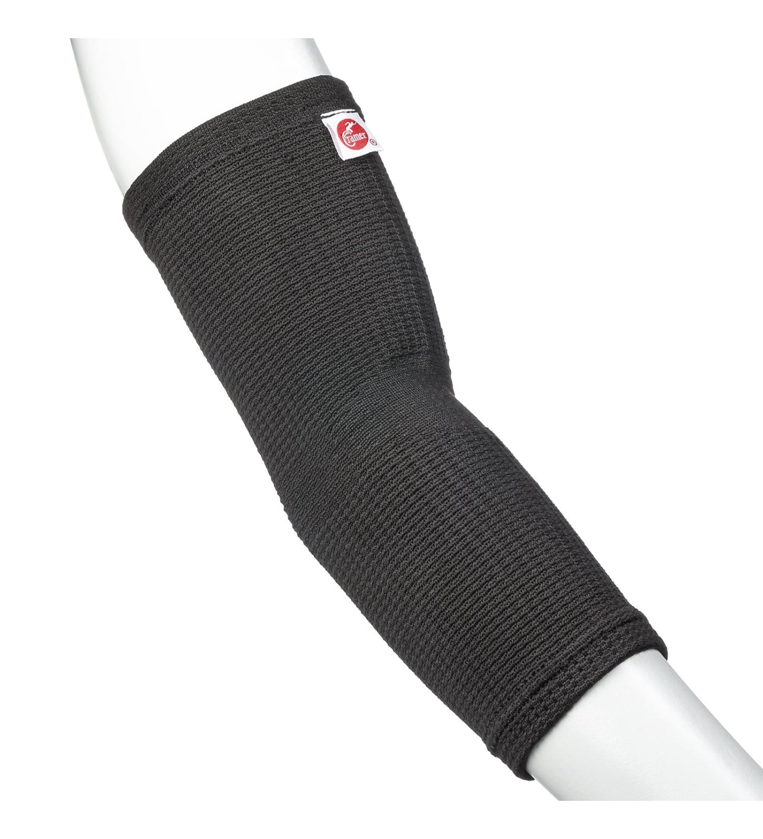 Cramer Nano Flex Elbow Compression Sleeve Best Elbow Support For Biceps And Forearms Baseball And Shooter's Sleeve Athletic Arm Sleeves For Workouts Tennis Elbow Tendinitis And Arthritis Black X-Large Black