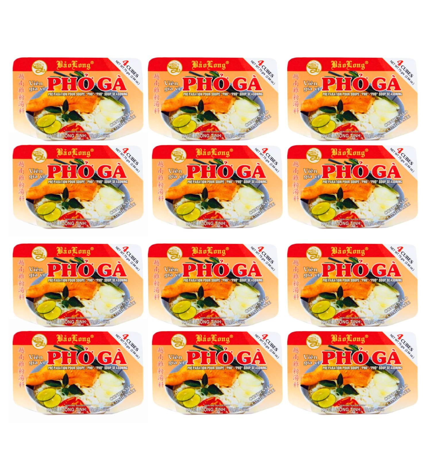 Bao Long Vietnamese Chicken Pho Soup 75g (Pack of 12) Beef Pack of 12 - Buy Online on GoSupps.com