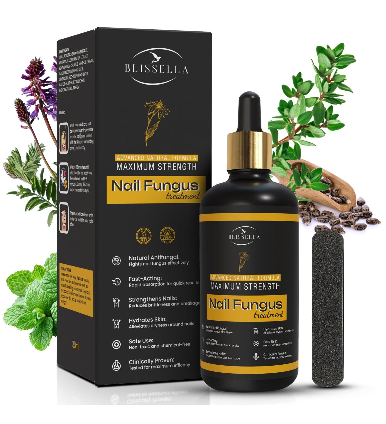 Fungal Nail Treatment for Toenails Extra Strong Fast-Acting Nail Fungus Treatment for Toenail with Natural Tea Tree Oil Visible Results in 1-3 Weeks 30 ML Toe Nail Fungal Healthy for Treatment - Buy Online on GoSupps.com