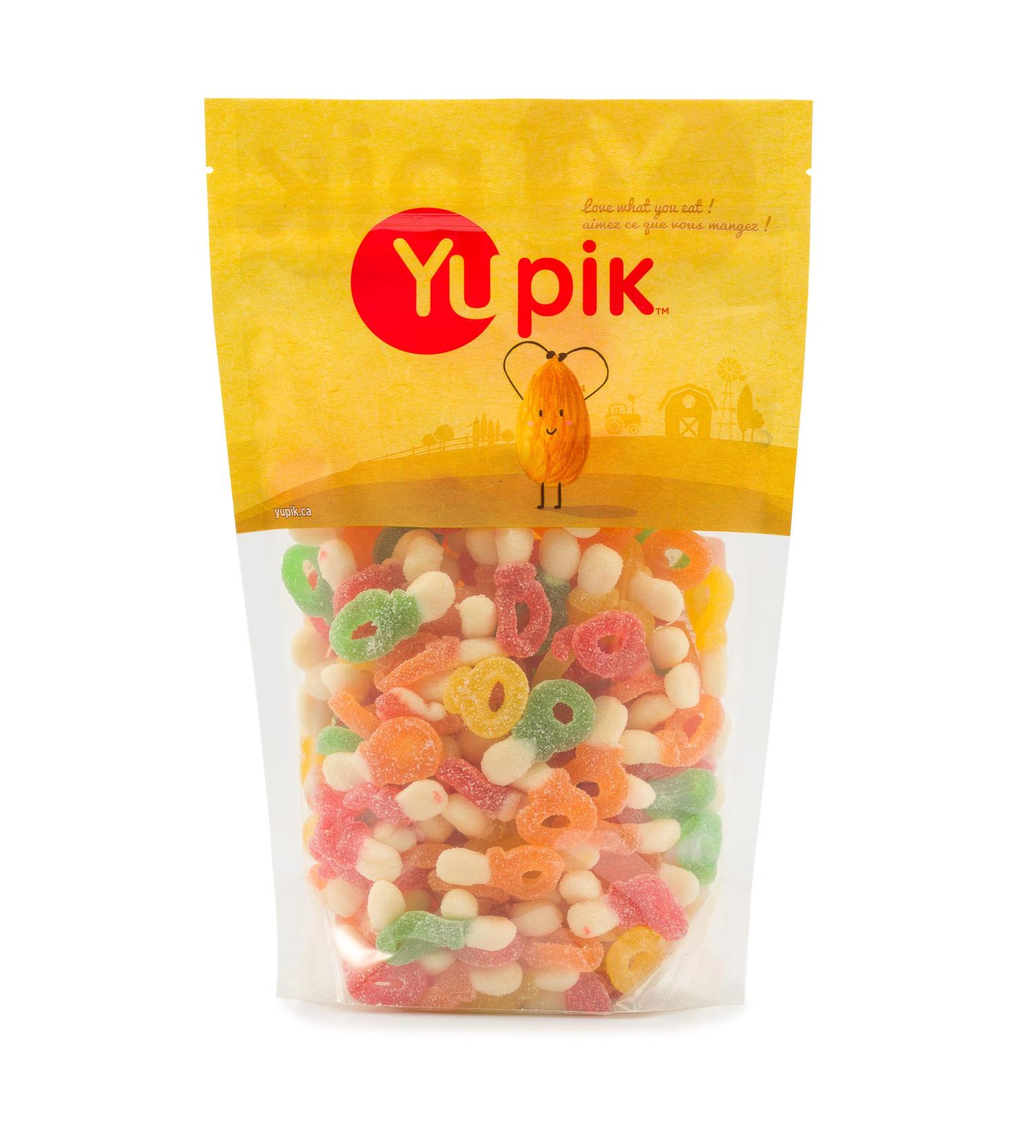 Yupik Gummy Dummies 1 kg 6 Count Gluten-Free Sugary Coating Fruity Flavors Chewy Pacifier-Shaped Gummies Fun Treat Sweet Candy Delicious Snack Ideal for Gifting Holidays & Baking 6 kg - Buy Online on GoSupps.com
