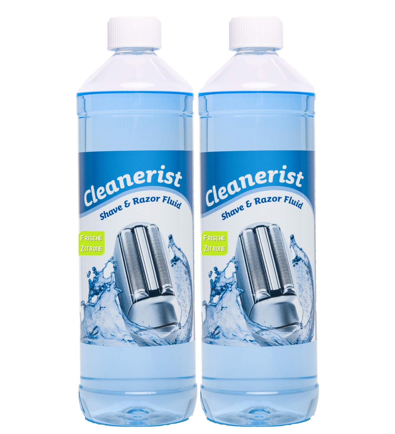 2x1 L Shaving Head Cleaner Refill Fluid | Compatible with Panasonic Cleaning Stations LV97 LV95 LV67 | 1 Series Pack - Buy Online on GoSupps.com