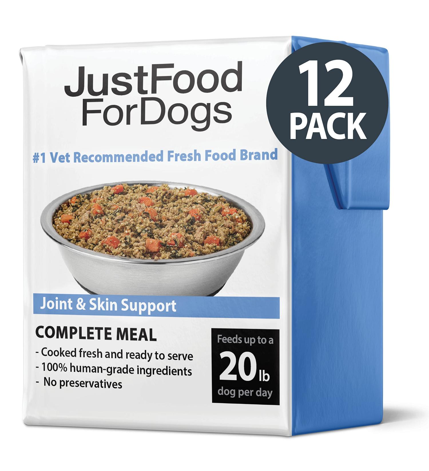 JustFoodForDogs Pantry Fresh Joint & Skin Support Dog Food | For Dogs and Puppies - Buy Online on GoSupps.com