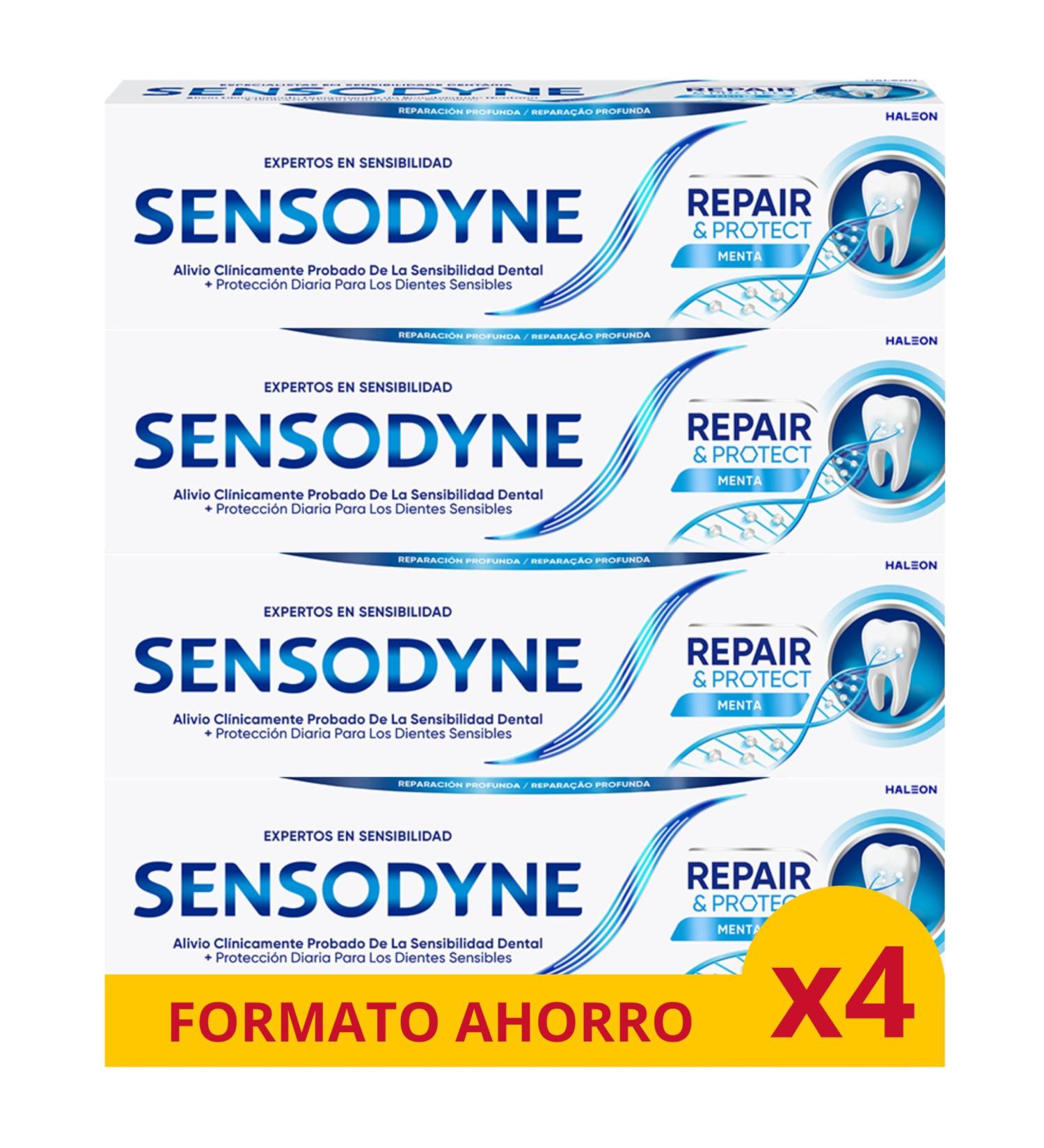 Buy Sensodyne Repair & Protect Toothpaste - 4 x 75ml | Best Relief for Tooth Sensitivity - International Shipping Available - Buy Online on GoSupps.com