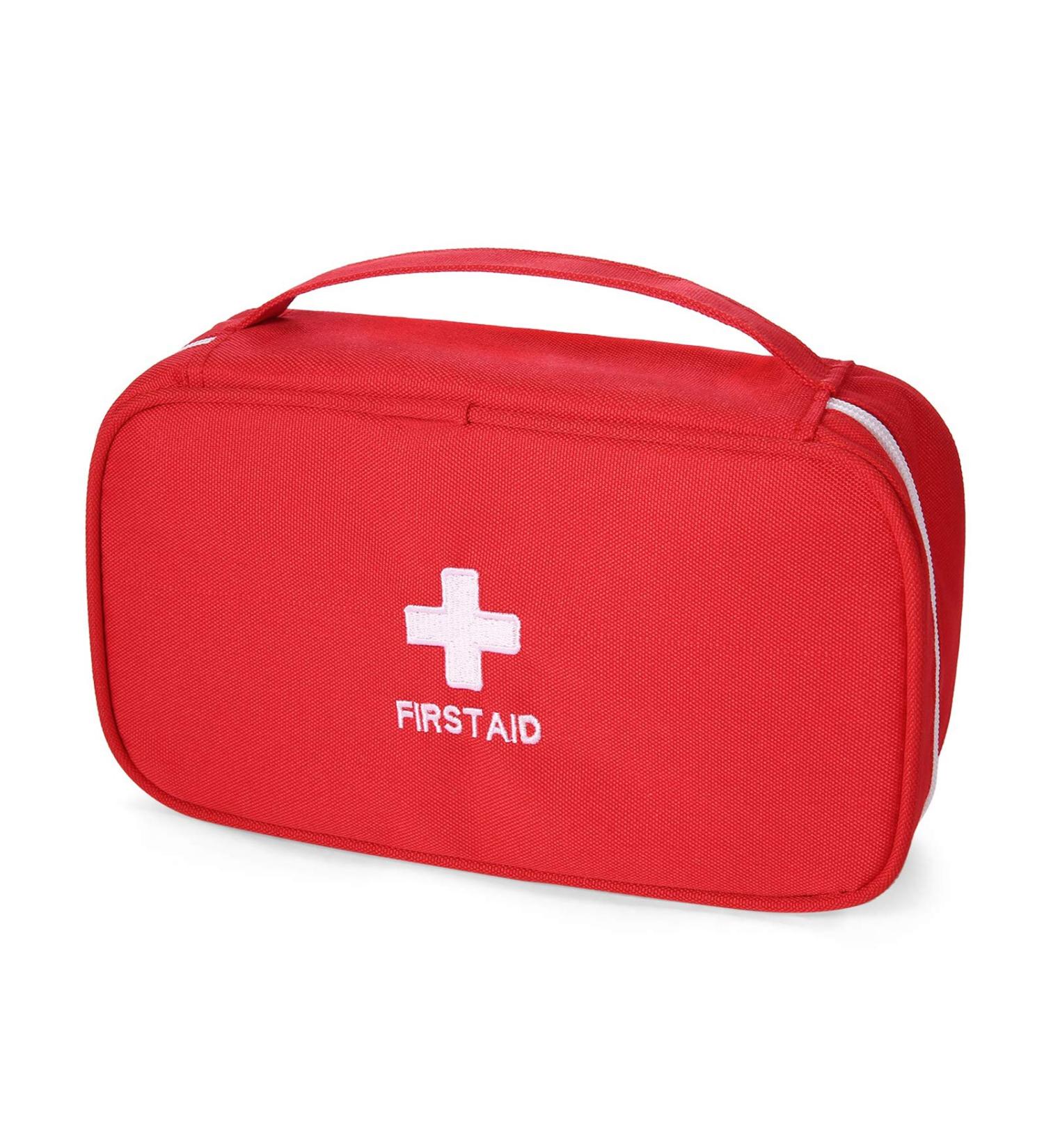 Ellsang First Aid Bag - Home Outdoor Travel Camping Hiking Backpacking Vehicle - Red - Buy Online on GoSupps.com