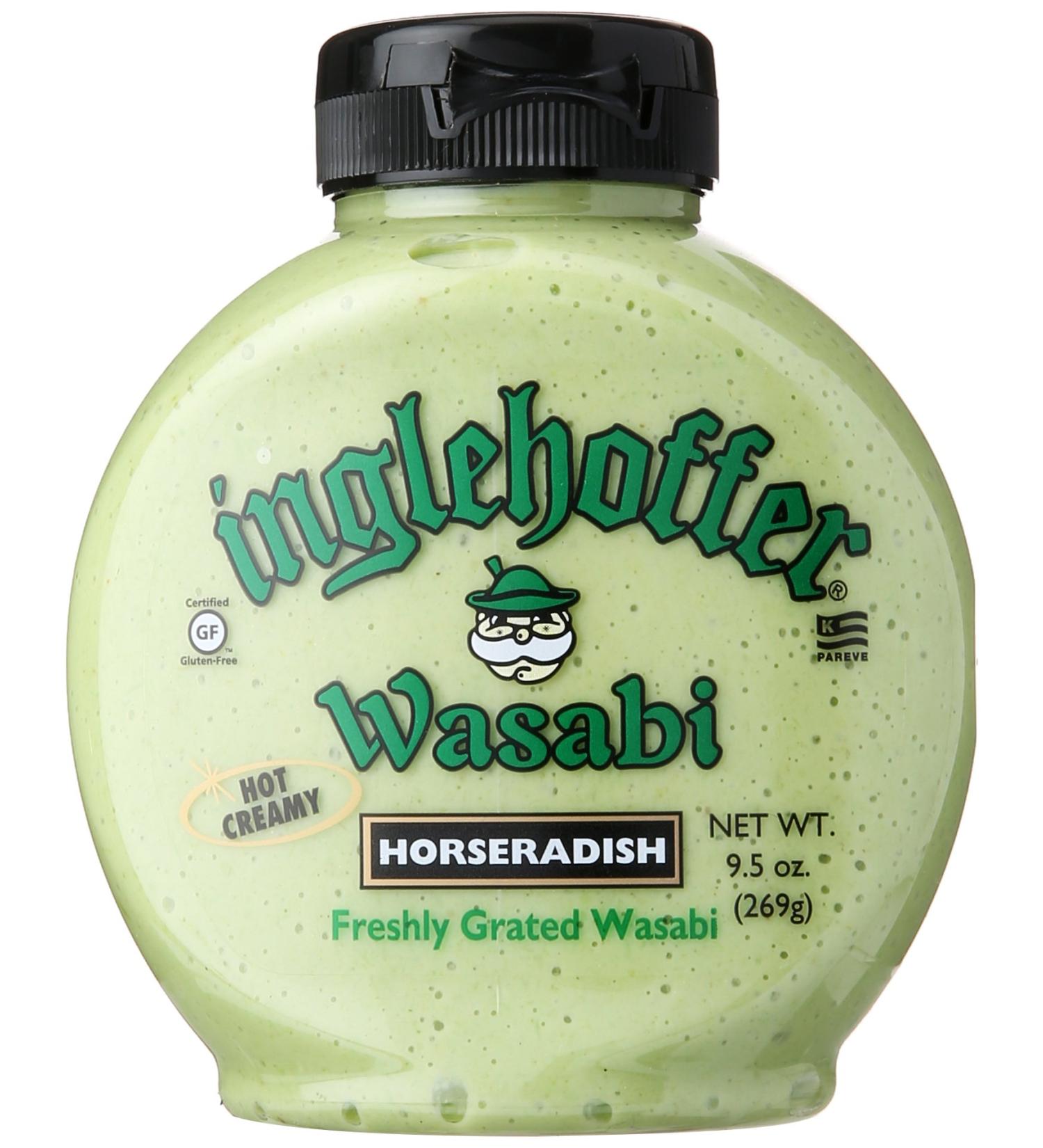 Inglehoffer Wasabi Horseradish 9.5 oz Squeeze Bottle - Authentic Flavor (Pack of 1) - Buy Online on GoSupps.com