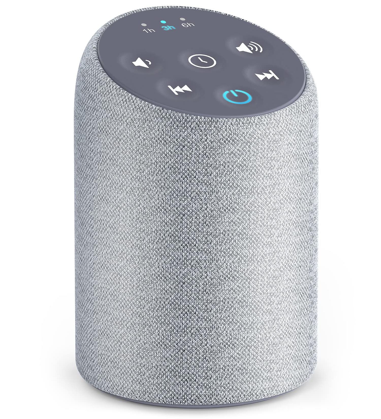 Jack & Rose White Noise Machine for Adults - Travel Sound Machine with Backlight & Fabric Design - Buy Online on GoSupps.com