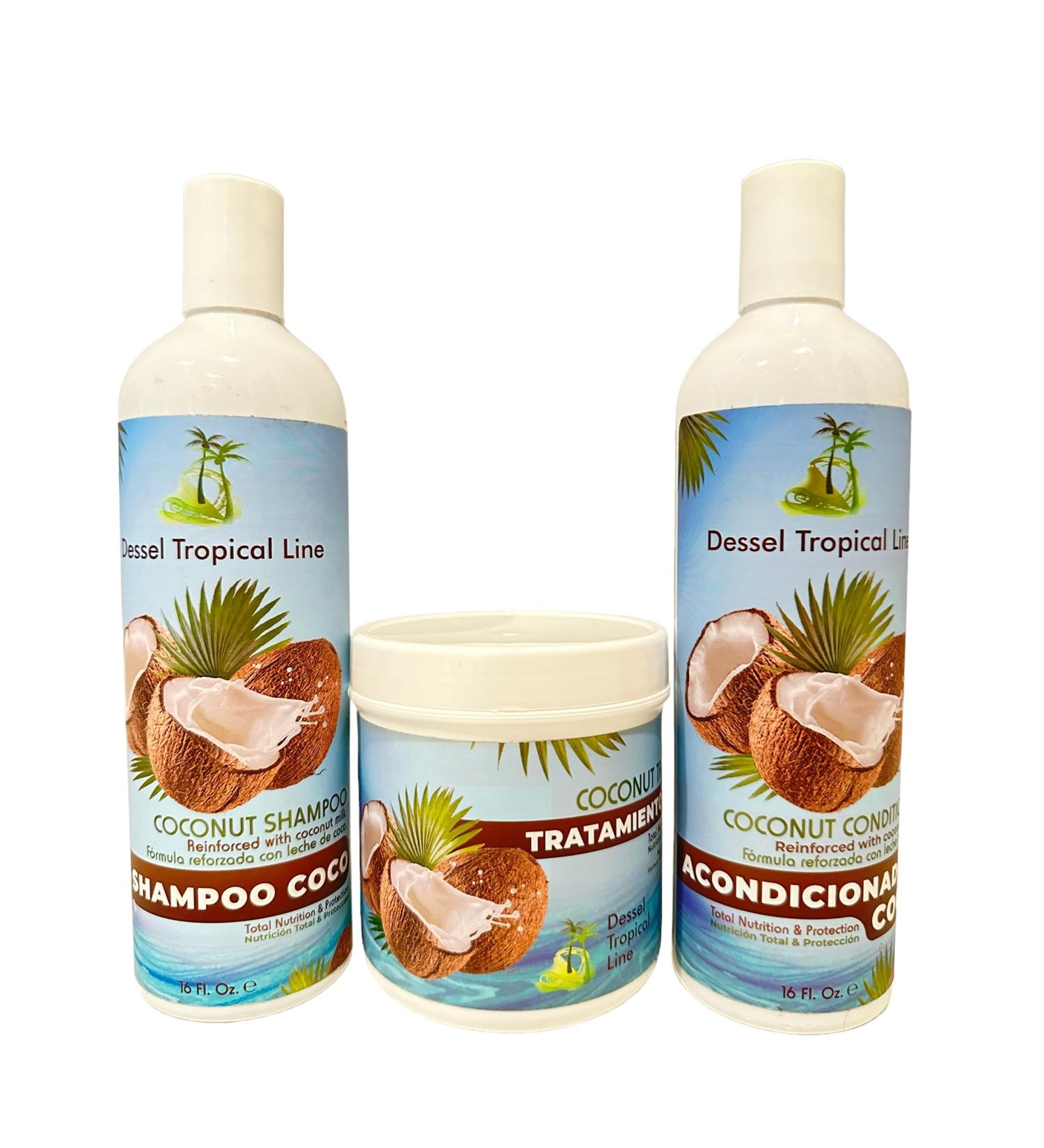 Coconut Hair Conditioner & Shampoo with Argan Oil - 100% Natural for Dry Scalp & Hair Growth - Buy Online on GoSupps.com