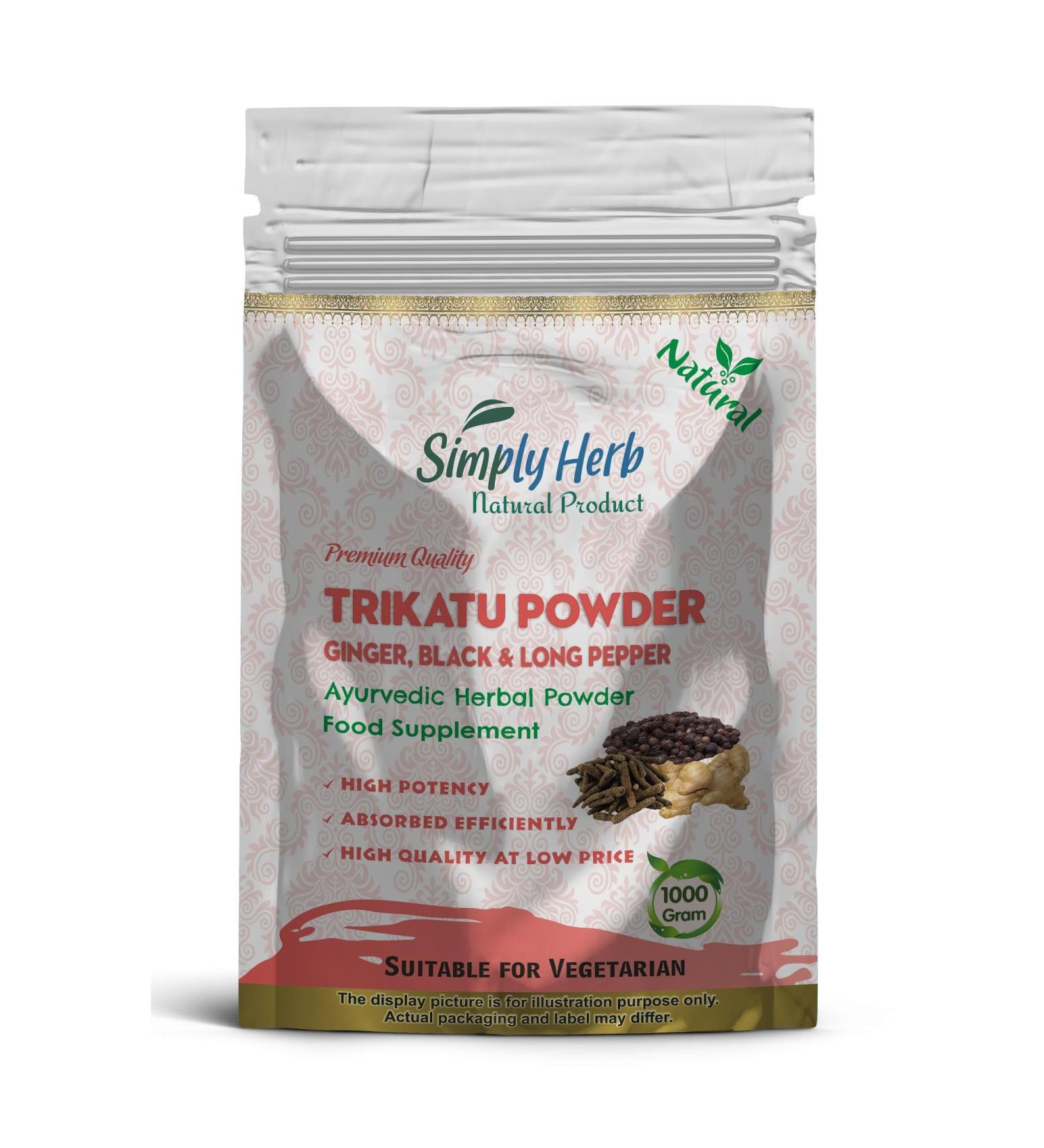 Trikatu Powder (1000 Gram) 1.00 kg (Pack of 1)