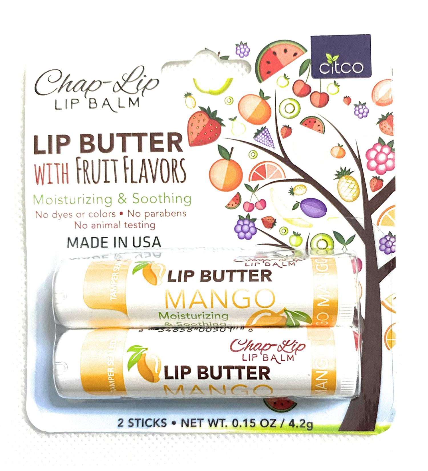 CHAP-LIP LIP BUTTER LIP BALM (MANGO)
