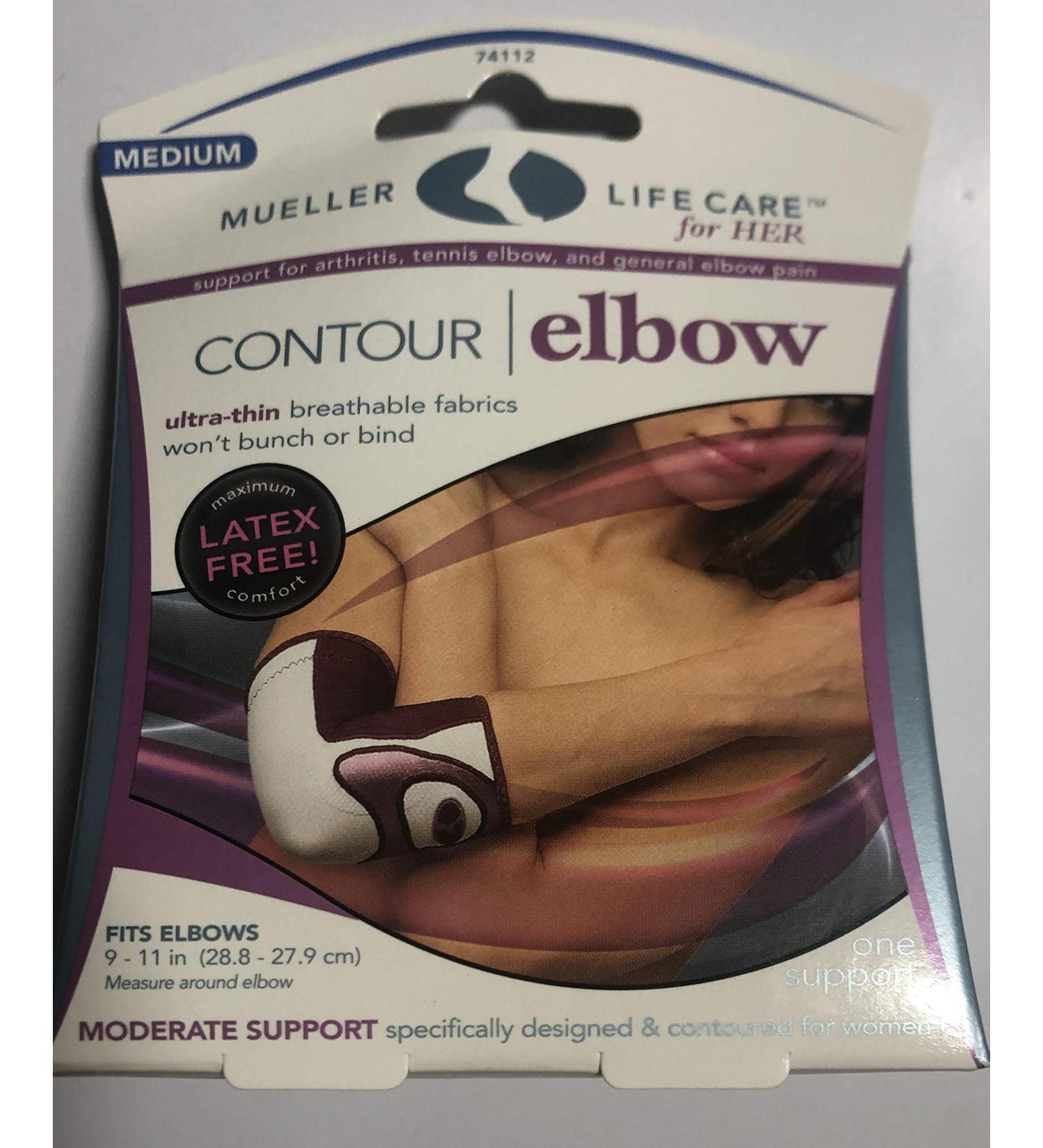 LifeCare for Her Contour Elbow Support - Medium | Comfortable & Durable Elbow Brace for Women | International Shipping Available - Buy Online on GoSupps.com