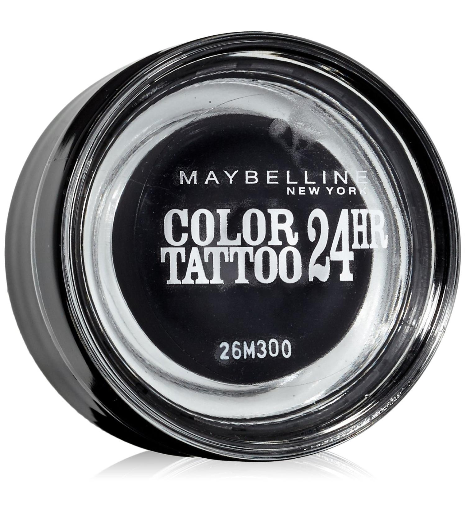 Maybelline Colour Tattoo 24 Hour Eye Shadow - Timeless Black #60 - Buy Online on GoSupps.com