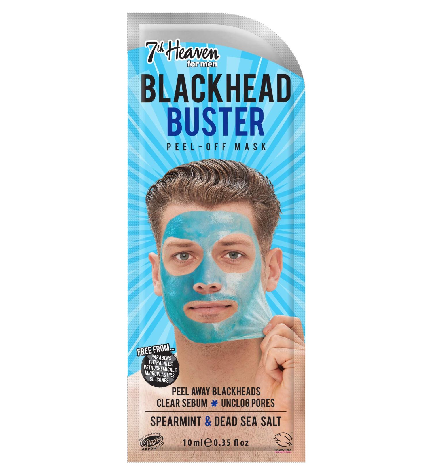 Buy 7th Heaven Dead Sea Man Peel-Off Mask - Refresh & Revitalize Your Skin | International Shipping Available - Buy Online on GoSupps.com