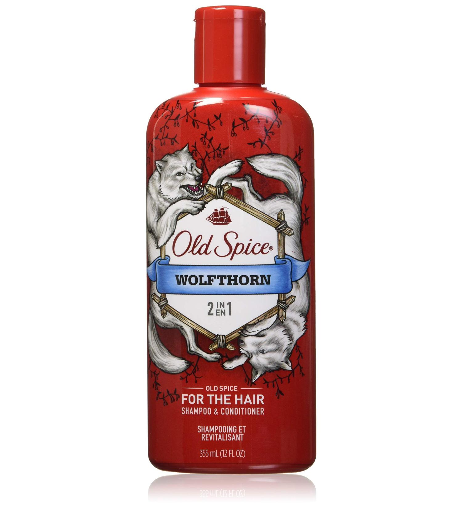 Old Spice Wolfthorn 2-in-1 Shampoo and Conditioner 12 Fl Oz - Pack of 1 - Buy Online on GoSupps.com