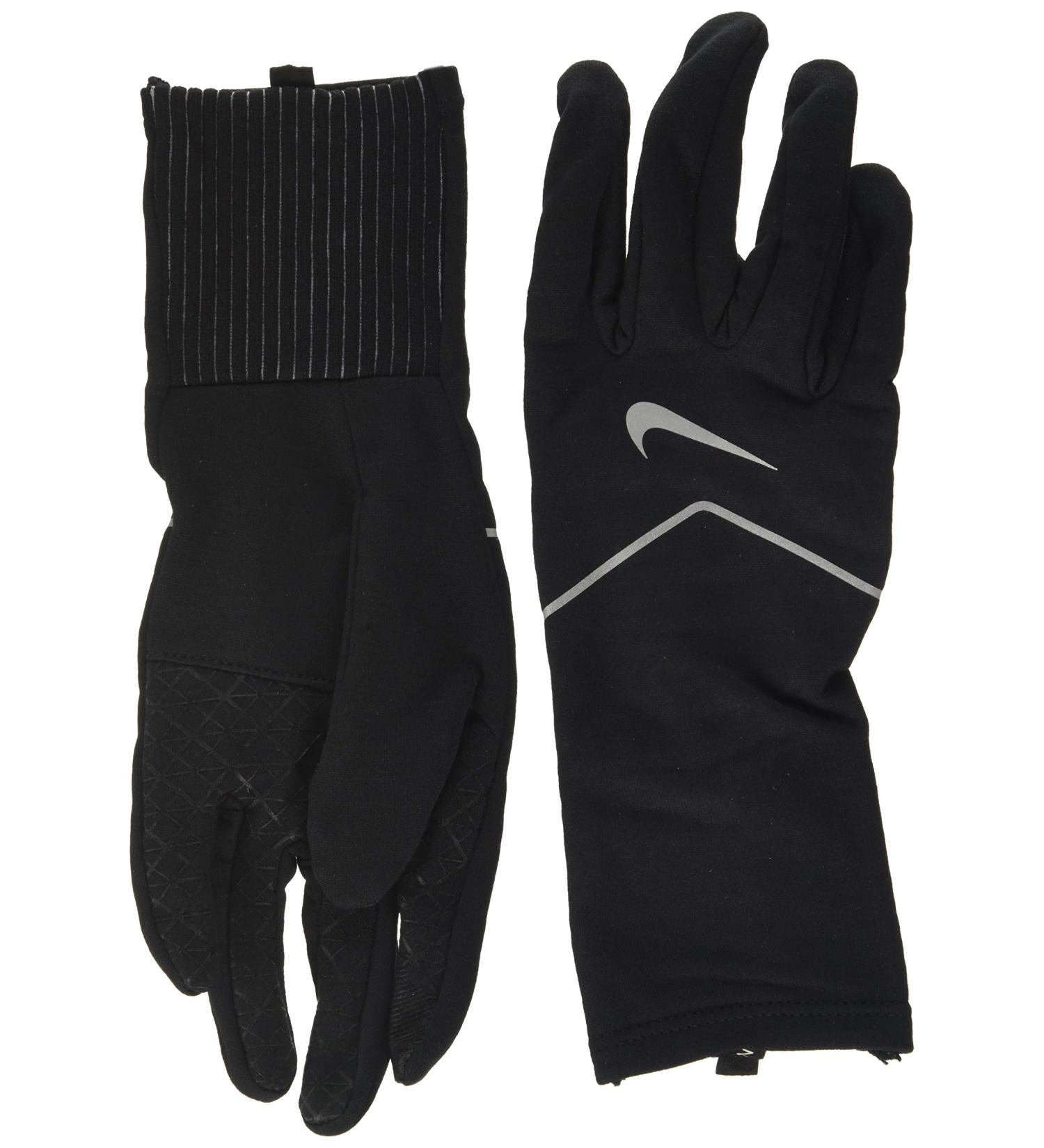 Nike Women's Sphere Running Gloves (Black, Small)