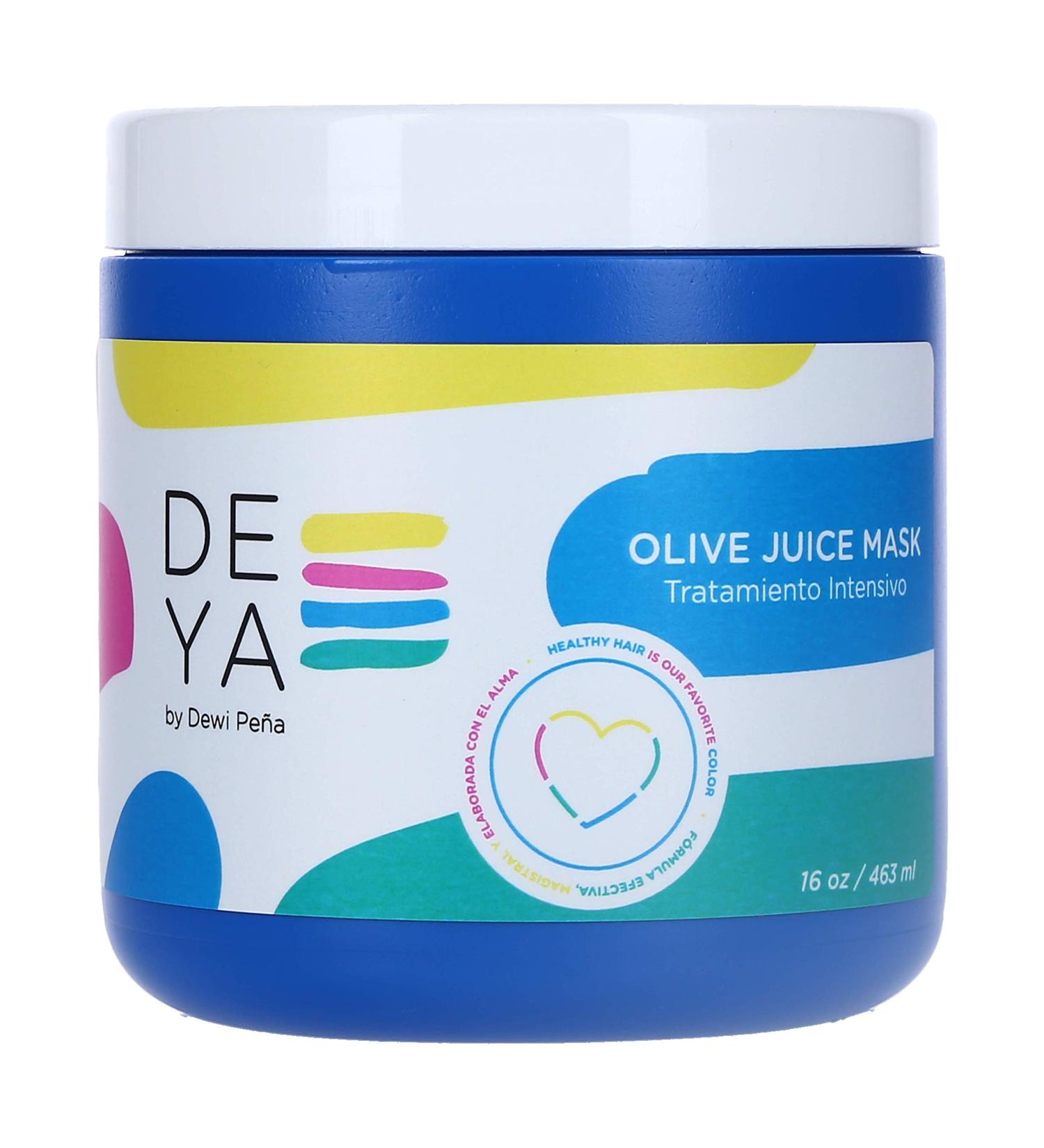 DEYA Olive Juice Mask for Deep Hydration with Vitamin E. Repairs Strengthens the Follicle Stimulating Growth and Preventing Hair loss. 16 OZ