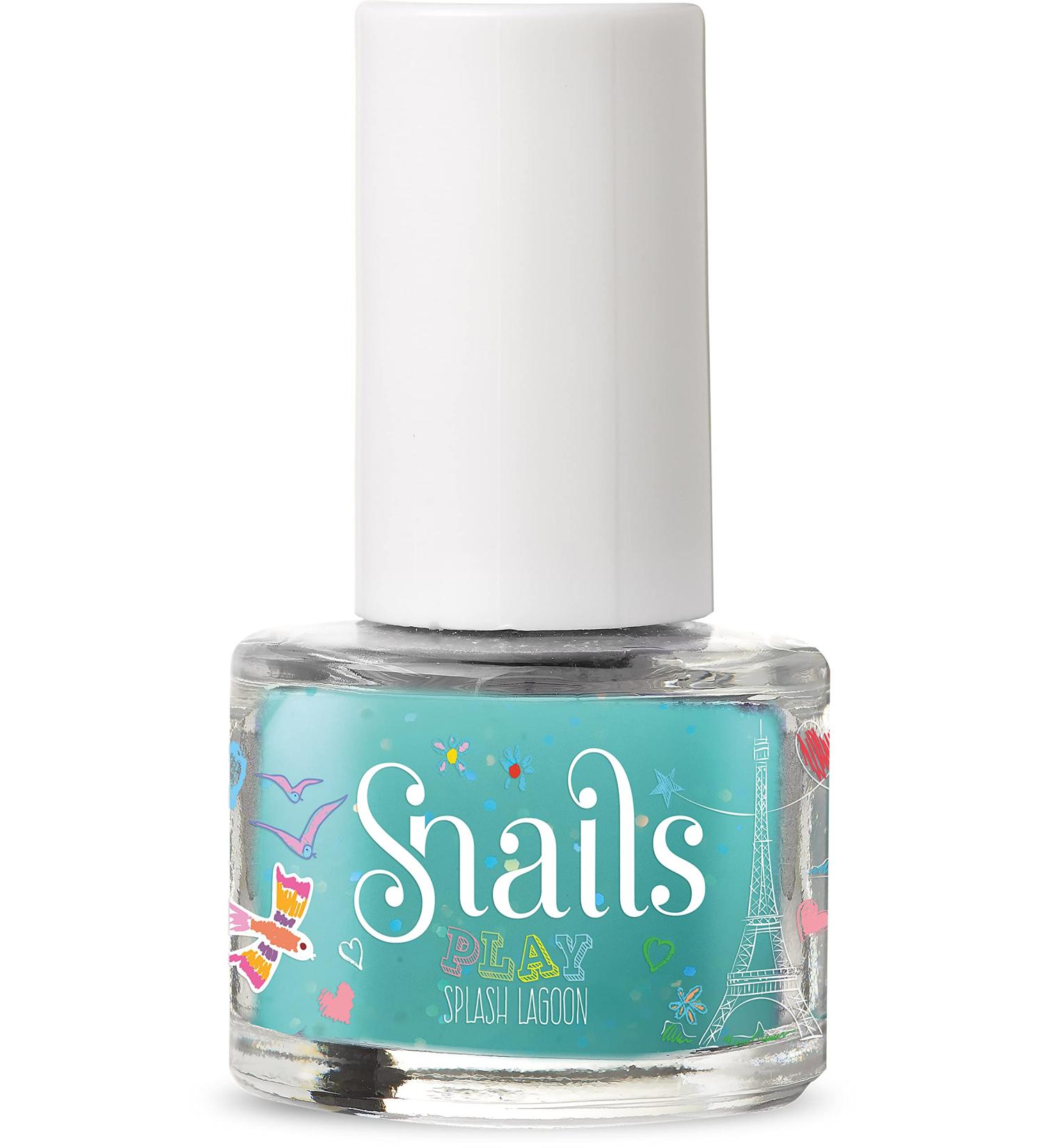 Snails 517278 Children's Nail Polish Mini Play Splash Lagoon water-based washable harmless vegan