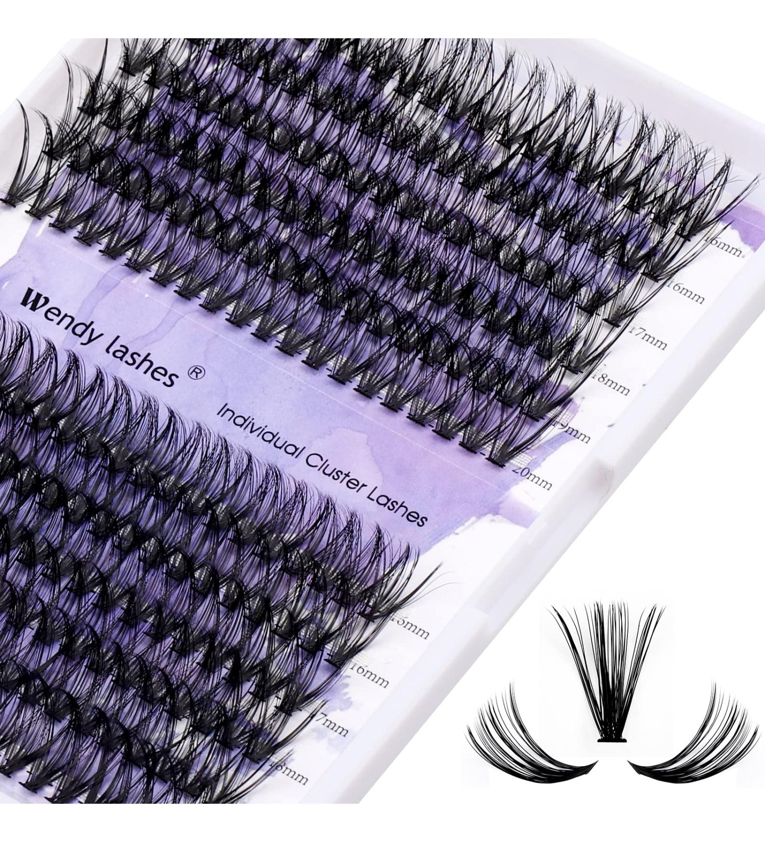Individual Lashes 240PCS Cluster Lashes Extension D Curl 0.07mm 30D/40D Mixed 16-20mm Wide Stem RR-16-20mm - Buy Online on GoSupps.com