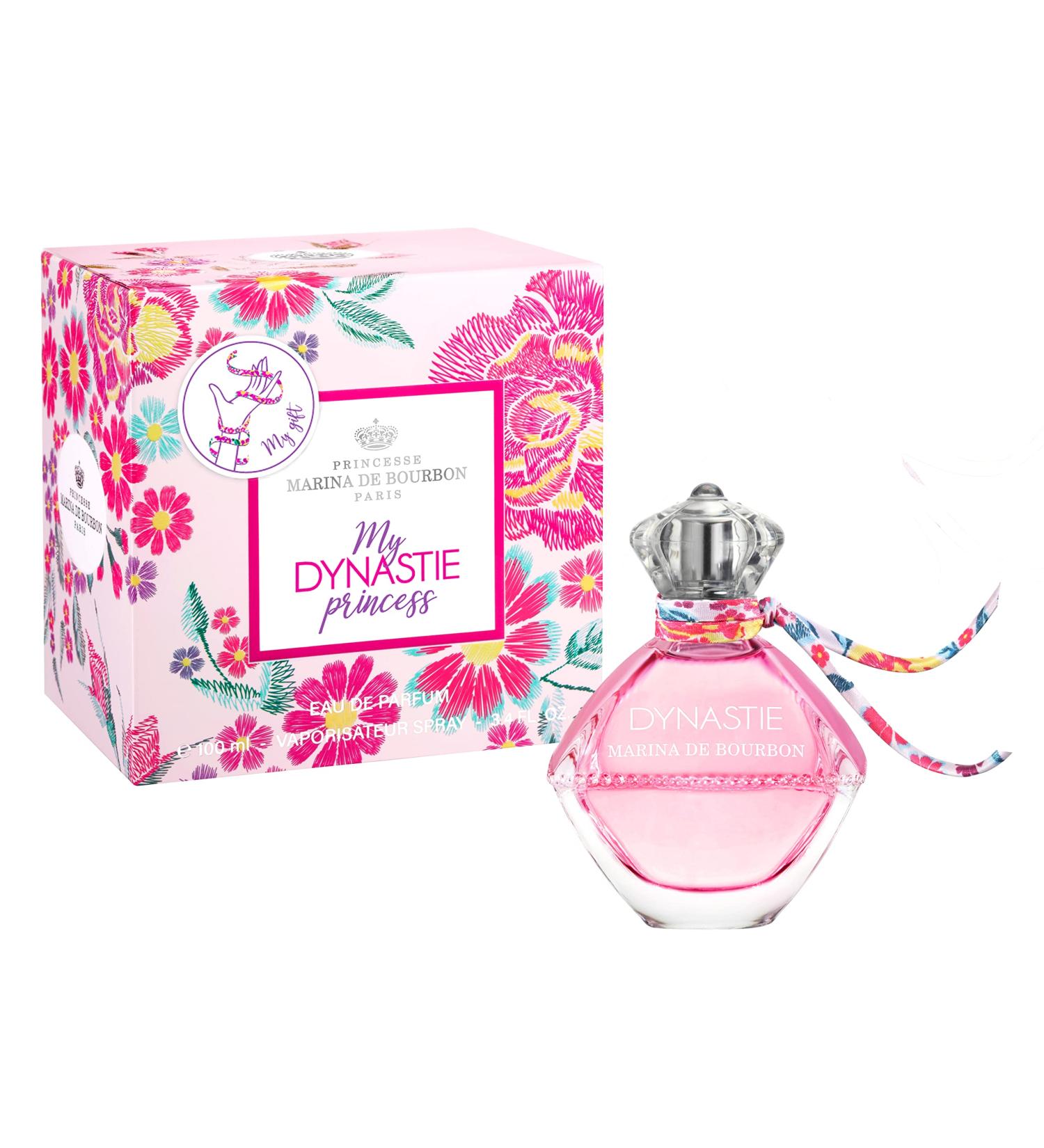 PRINCESSE MARINA de BOURBON Reverence - Eau de Parfum for Women - Spicy Floral Scent - Opens with Bergamot and Rose Berries - Blended with Jasmine Plum and Fruit Notes - Seducing Perfume - 3.4 oz 3.4 Ounce (Pack of 1) - Buy Online on GoSupps.com