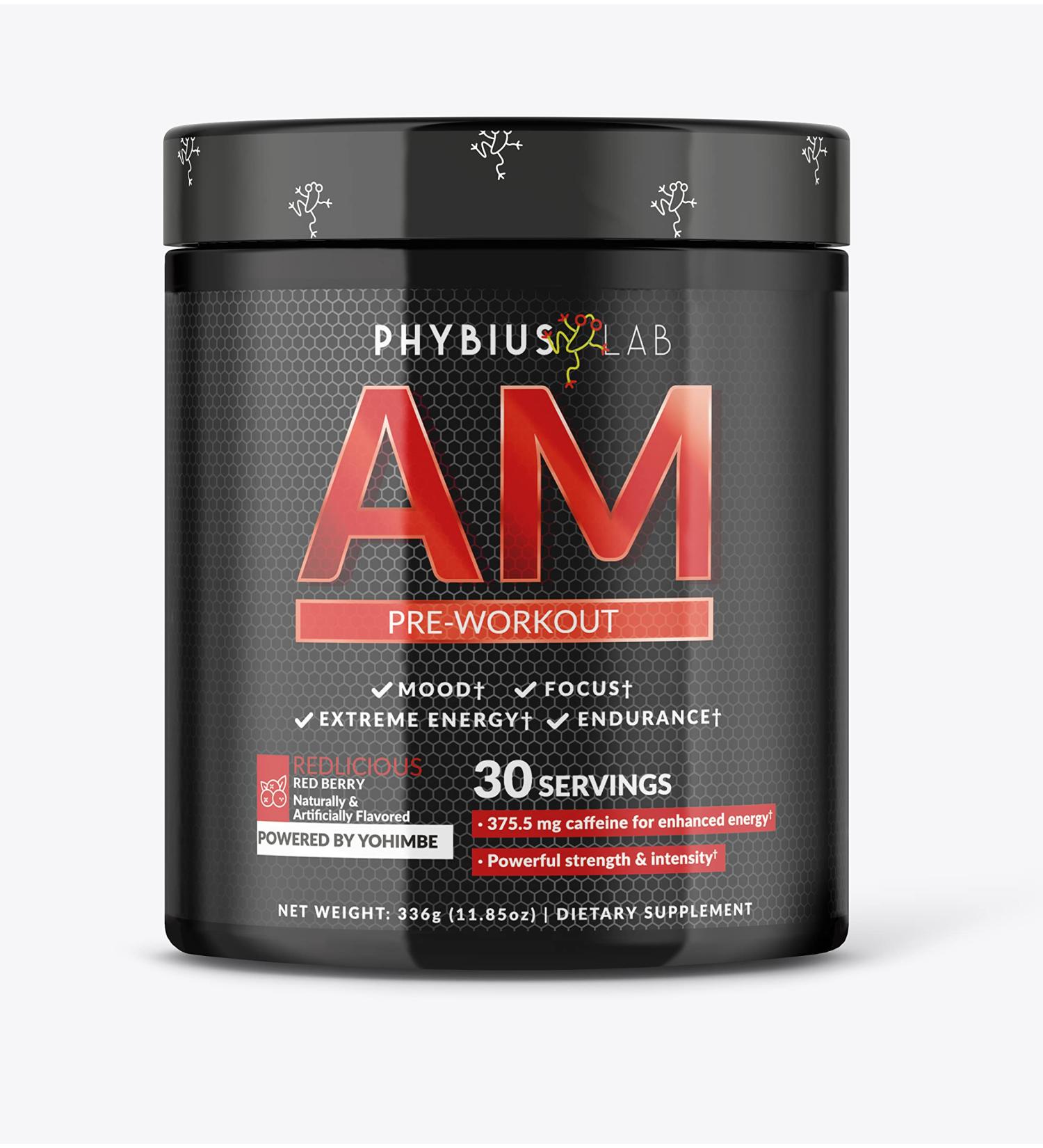 Buy AM PreWorkout RedBerry - Best International Shipping | Boost Energy & Performance - Buy Online on GoSupps.com
