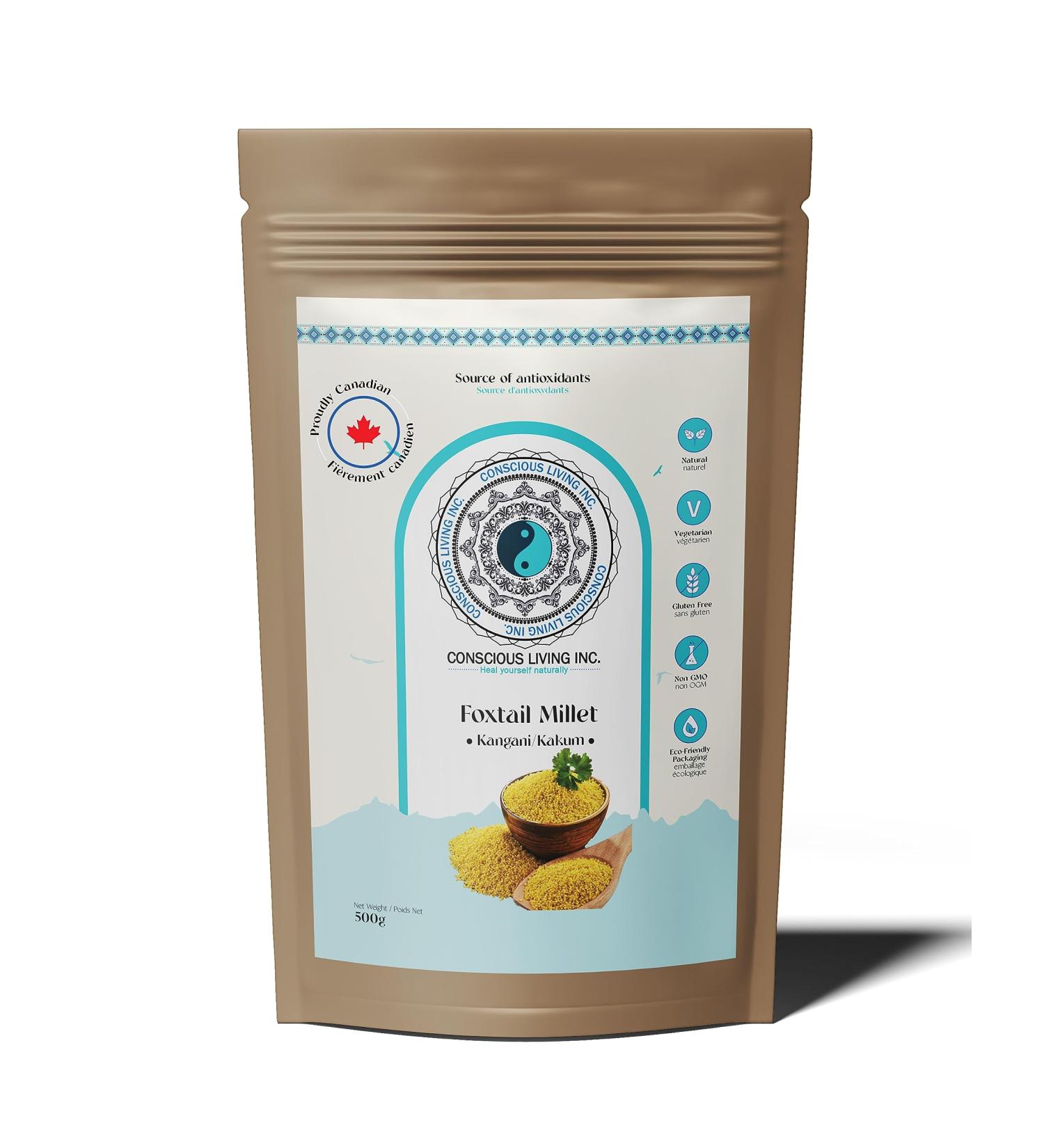 Foxtail Millet (kangni) I 100% Pure I Nutrient Powerhouse I High Proteing Content I Phoksatel Baajara Thinai Kirra Thinna Navane - Buy Online on GoSupps.com