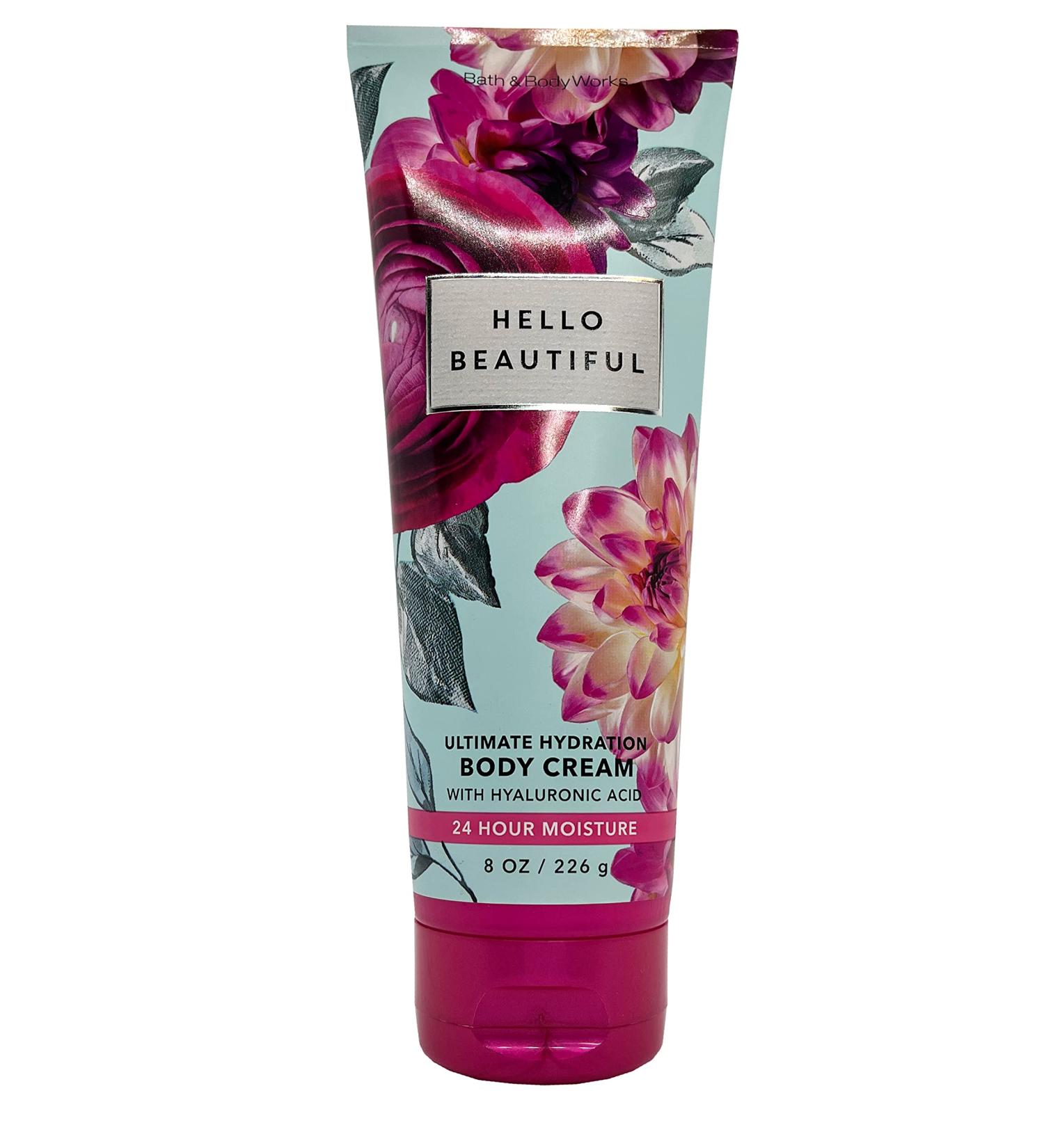 Bath & Body Works Hello Beautiful Ultra Shea Cream 8 oz - Pack of 1 - Buy Online on GoSupps.com