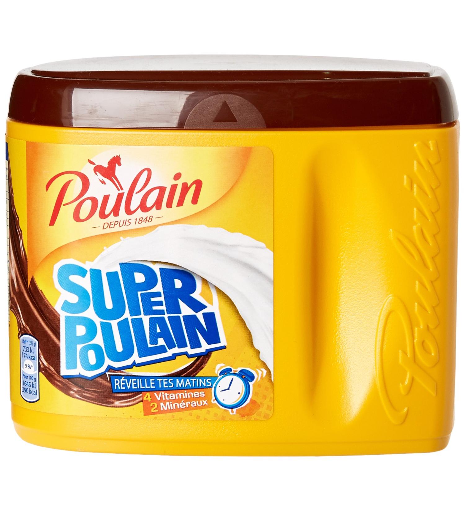 Poulain Super Poulain Cacao en Poudre 450 g - Lot de 5 - Buy Online on GoSupps.com