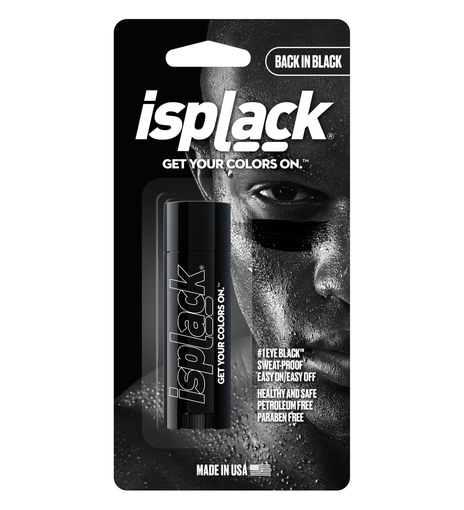 iSplack Colorful Face Paint - Back in Black | Vibrant & Long-Lasting for Creative Looks | Shop Internationally! - Buy Online on GoSupps.com