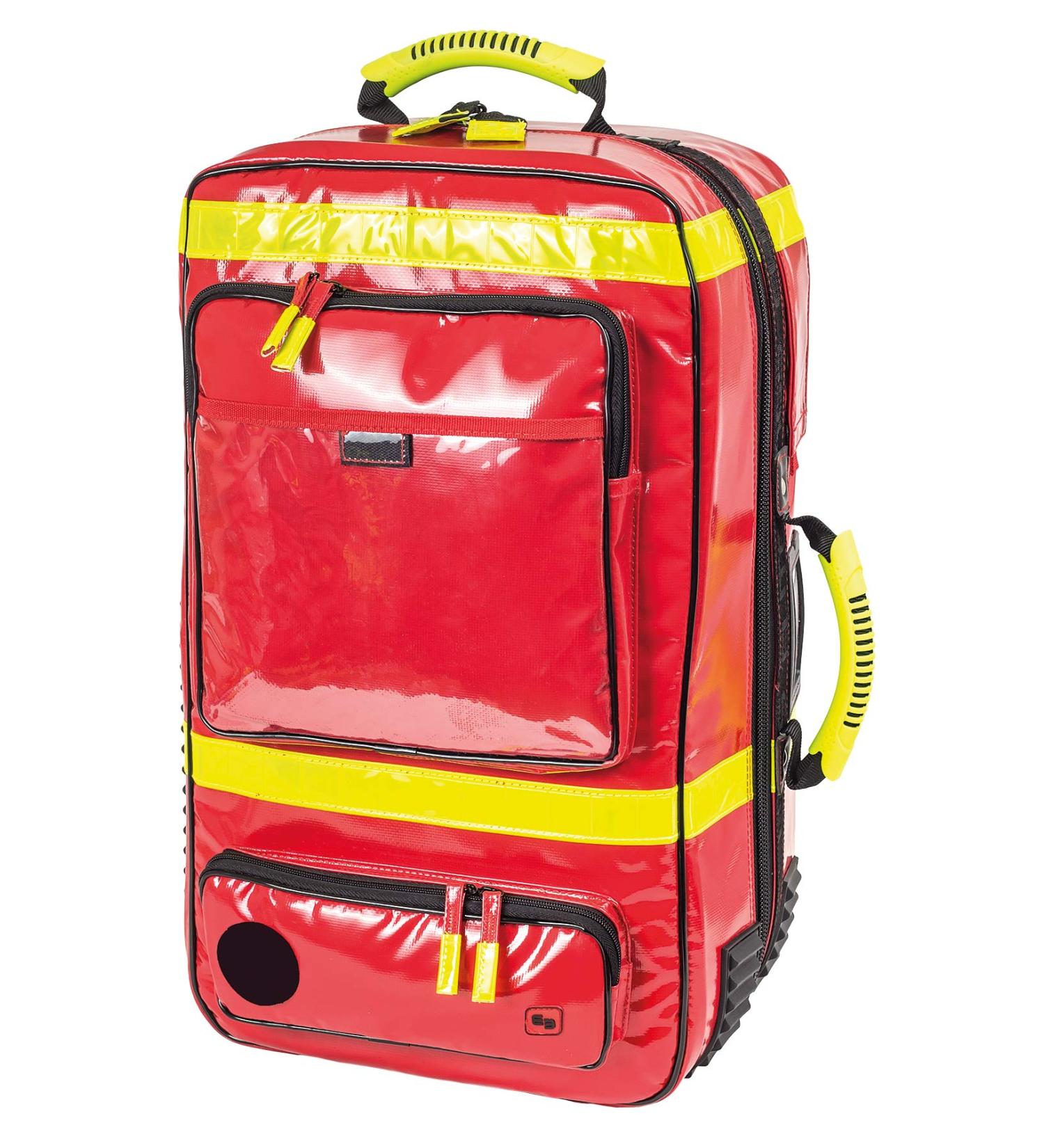 EB EMERAIR Ventilation Case - Robust Red Tarpaulin Emergency Case for Doctors & Rescue Services | Includes Module Bags & Ampoule Kit - Buy Online on GoSupps.com