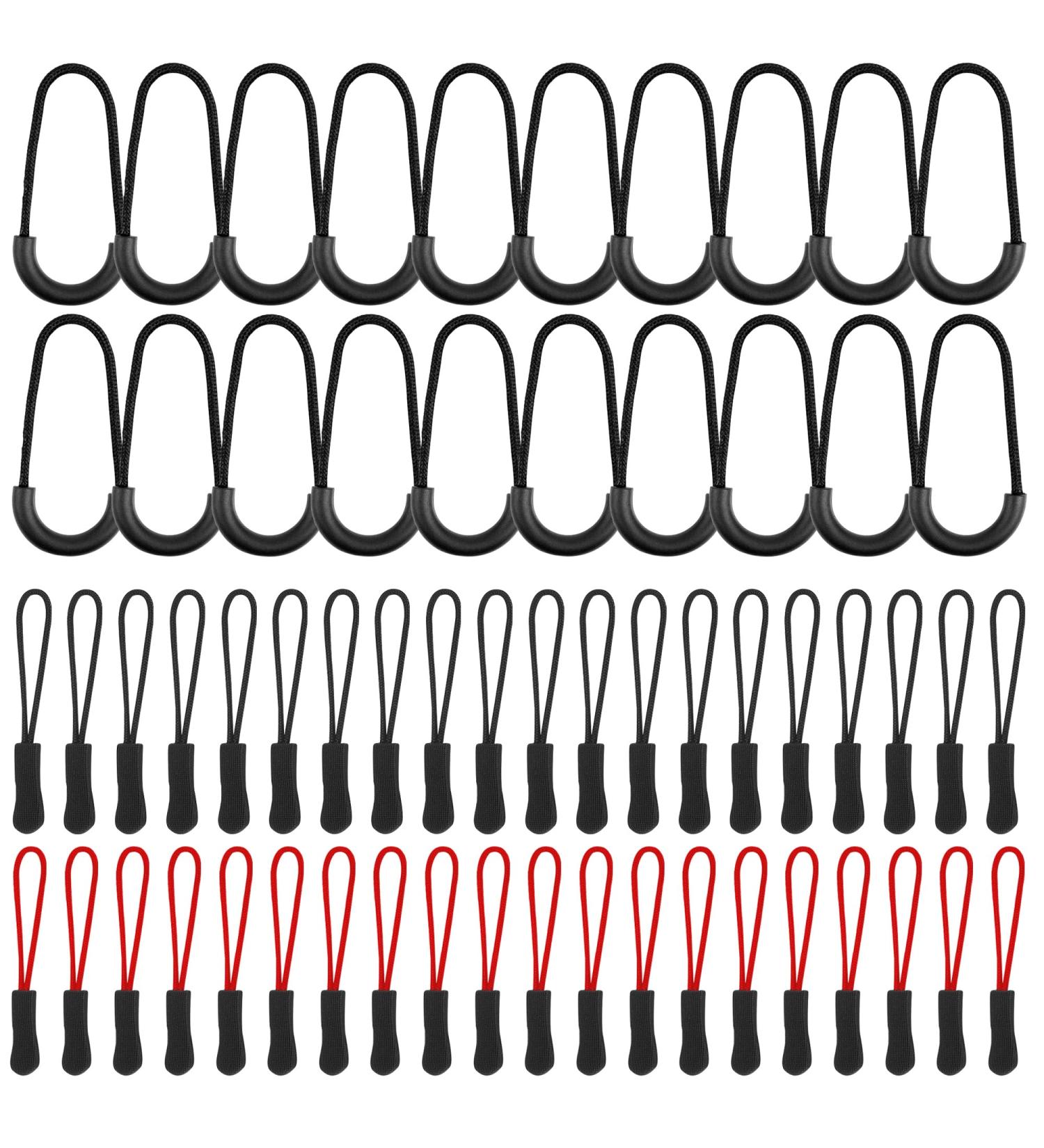 Venbaby 60 Zip Pendants & Pulls - Replacement Zipper Fixer Tags for Clothes & Bags - Buy Online on GoSupps.com