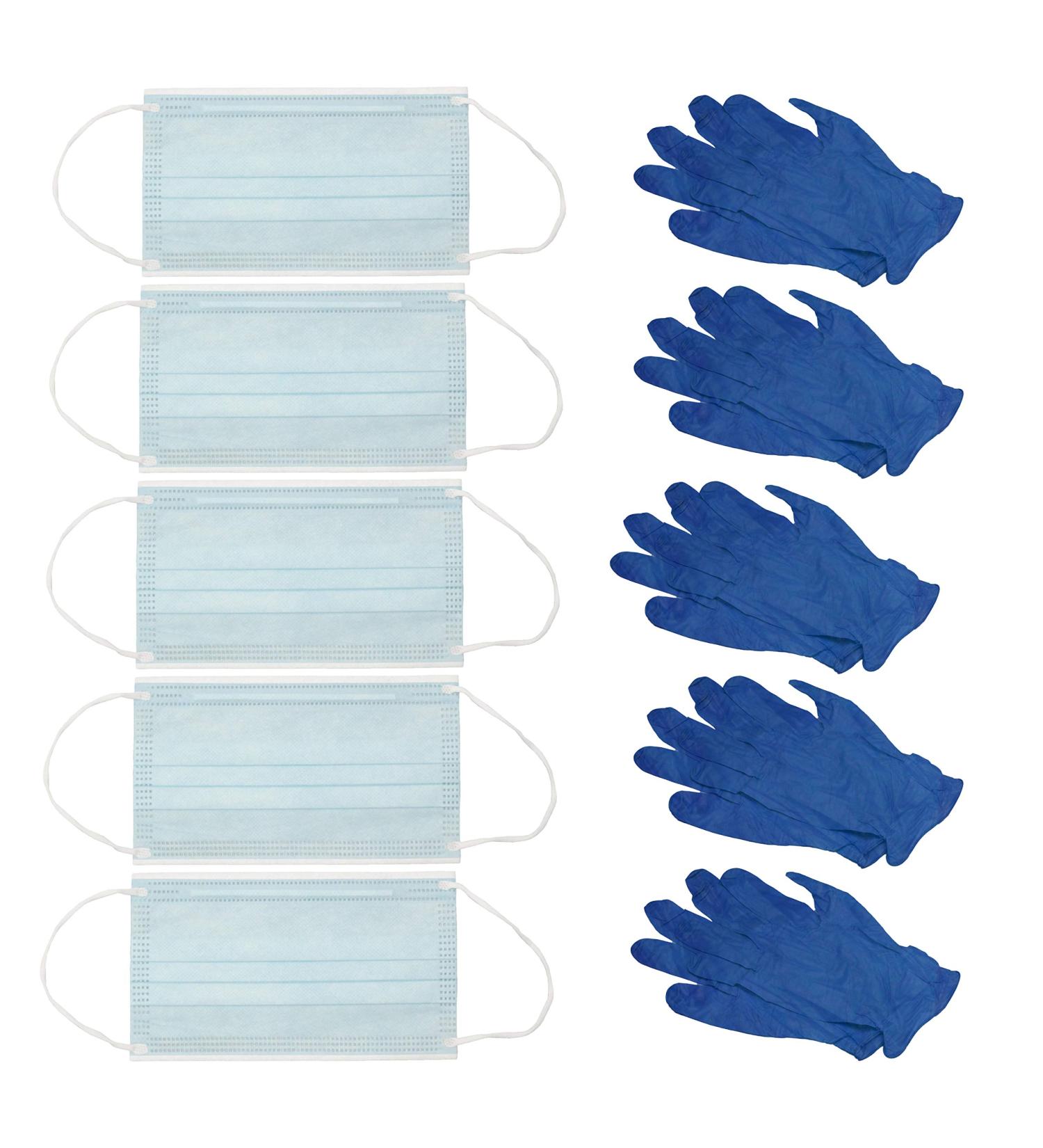 Rehabilitation Advantage PPE Go Kit: Protective Gloves & Face Masks - Buy Online on GoSupps.com